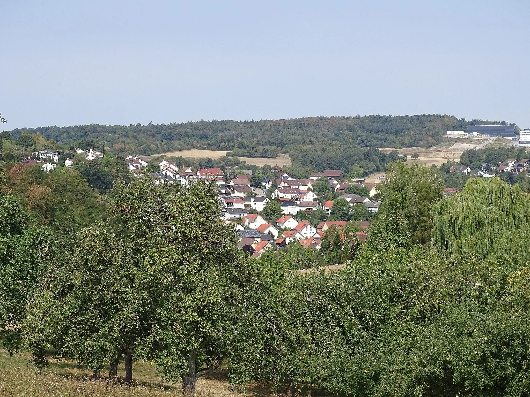 Photo showing: Ansicht von Flacht, Gemeinde Weissach.