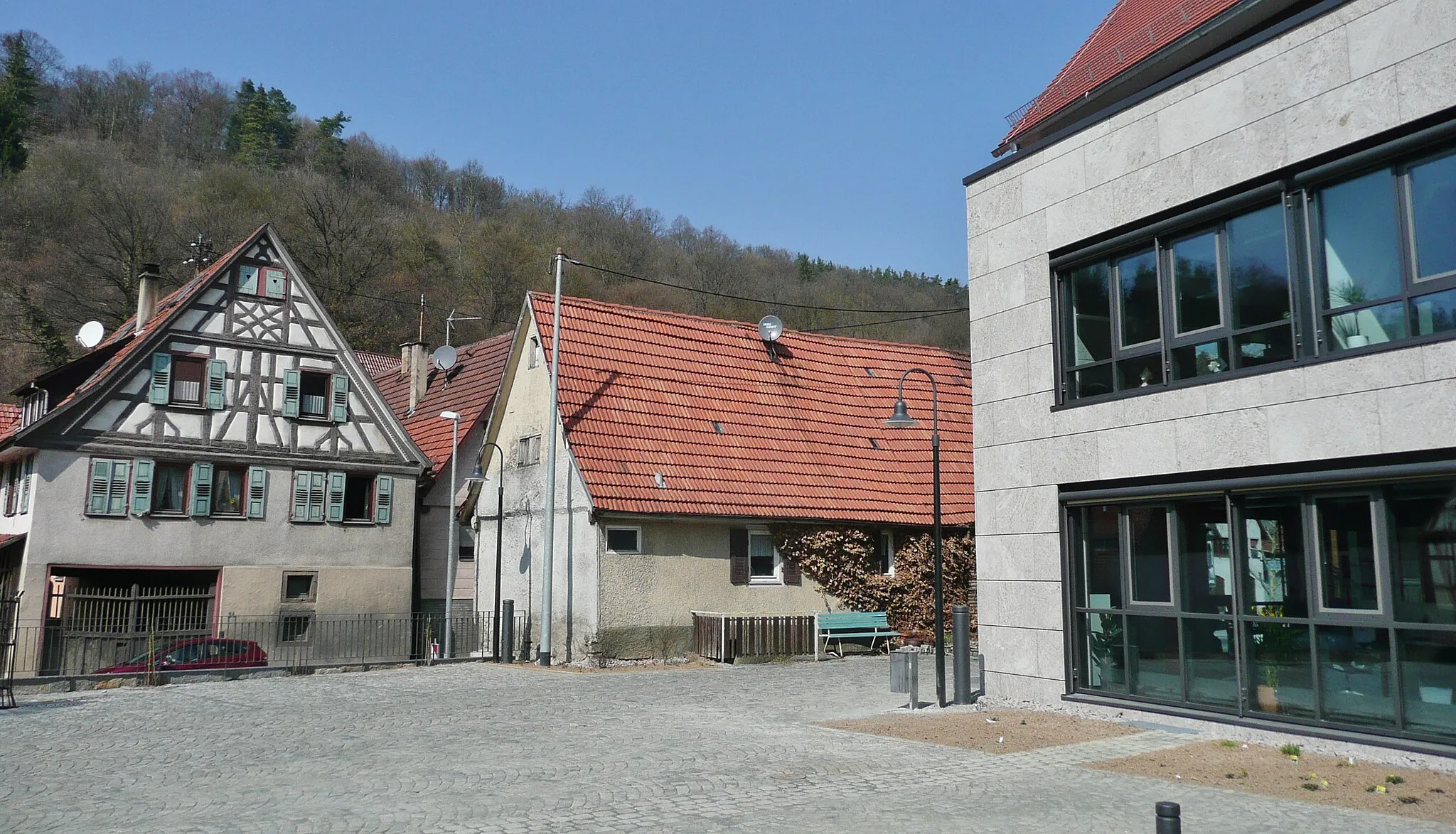 Photo showing: Rathaus in Mönsheim