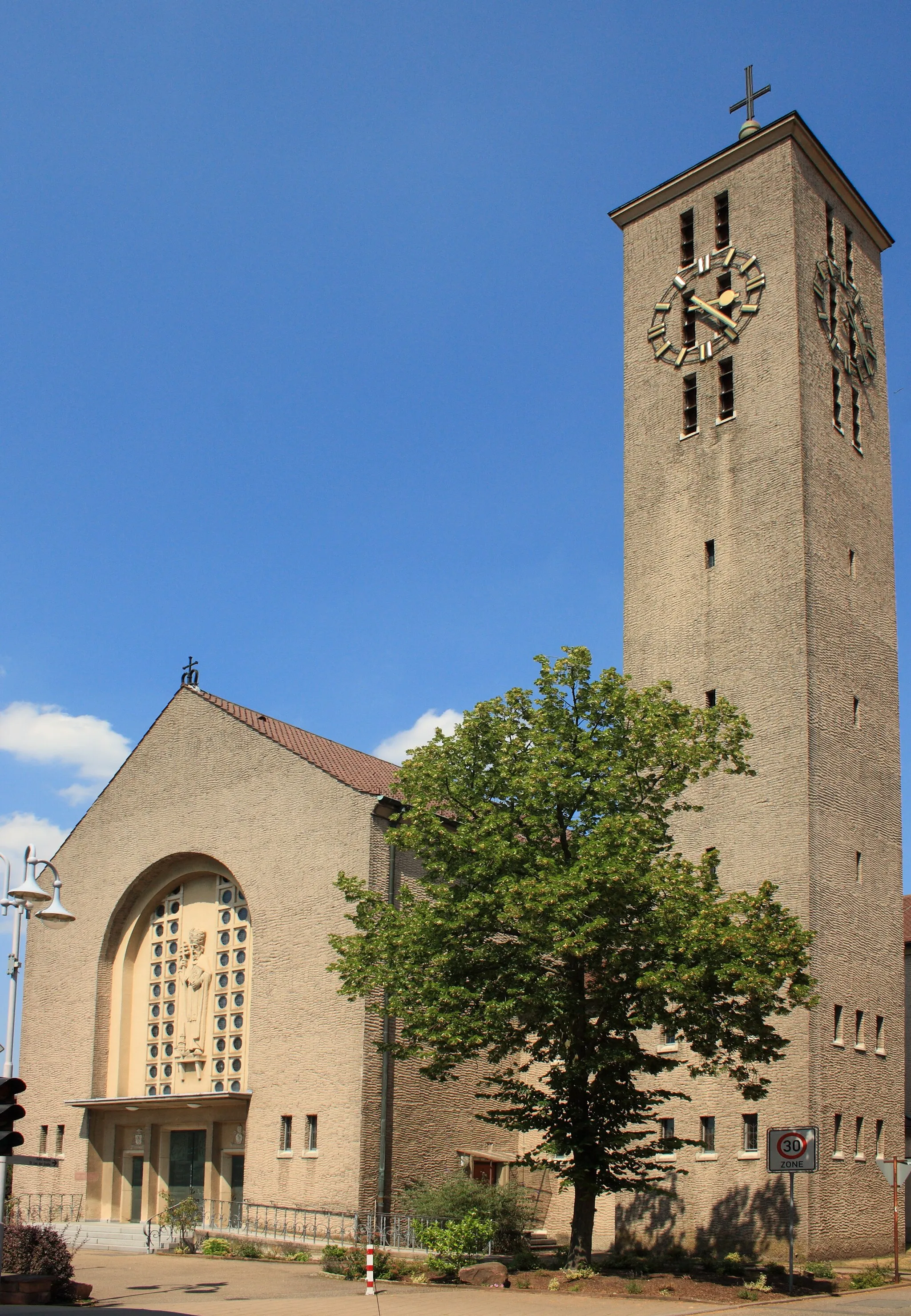 Photo showing: St. Leon-Rot, Ortsteil St. Leon, St. Leo der Große