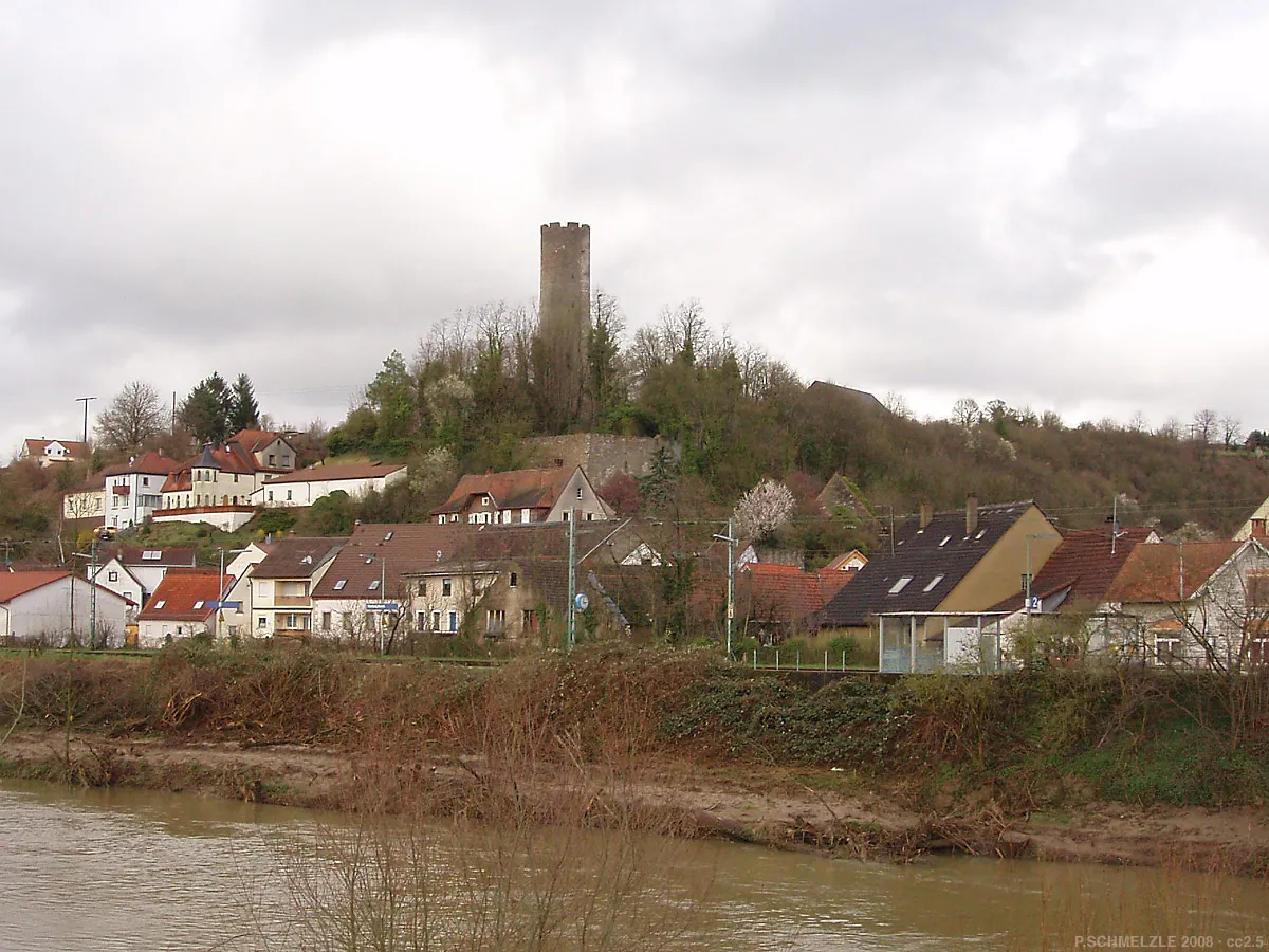 Photo showing: Blick zur Burg in Neudenau-Herbolzheim