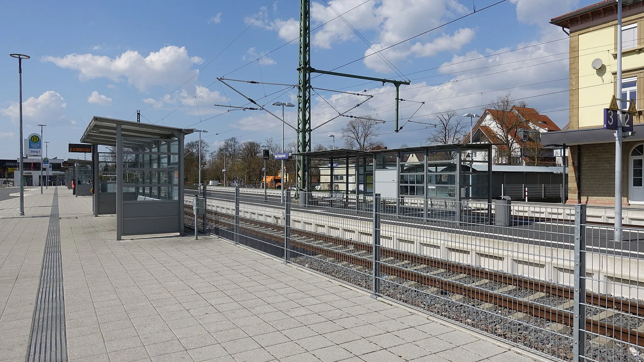 Photo showing: Bahnhof Bad Rappenau