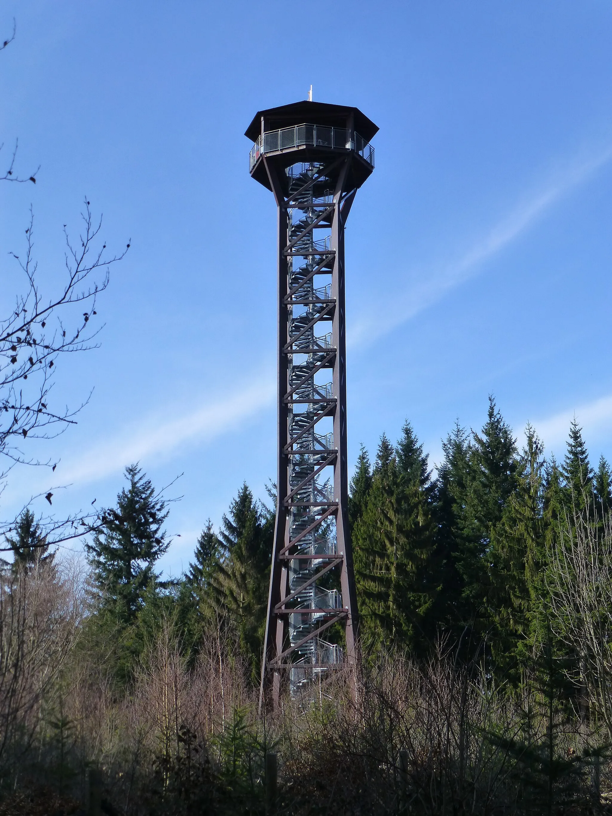 Photo showing: Teltschikturm auf dem Schriesheimer Kopf bei Wilhelmsfeld