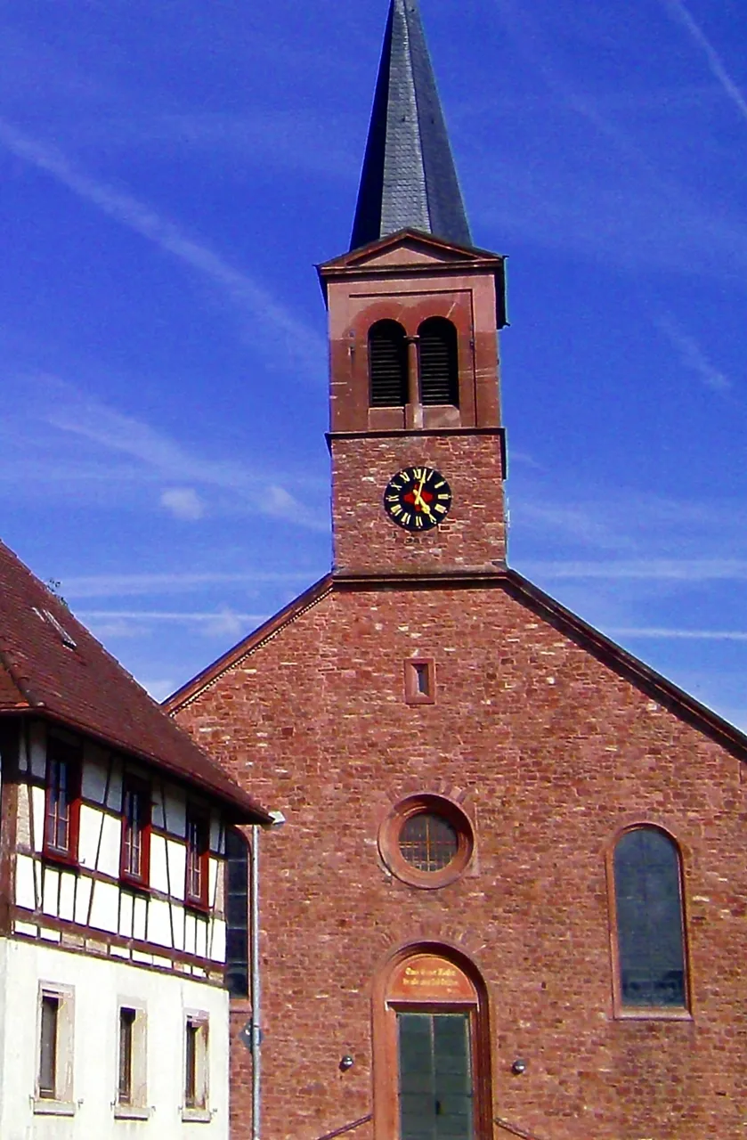 Photo showing: St. Andreas - Au am Rhein