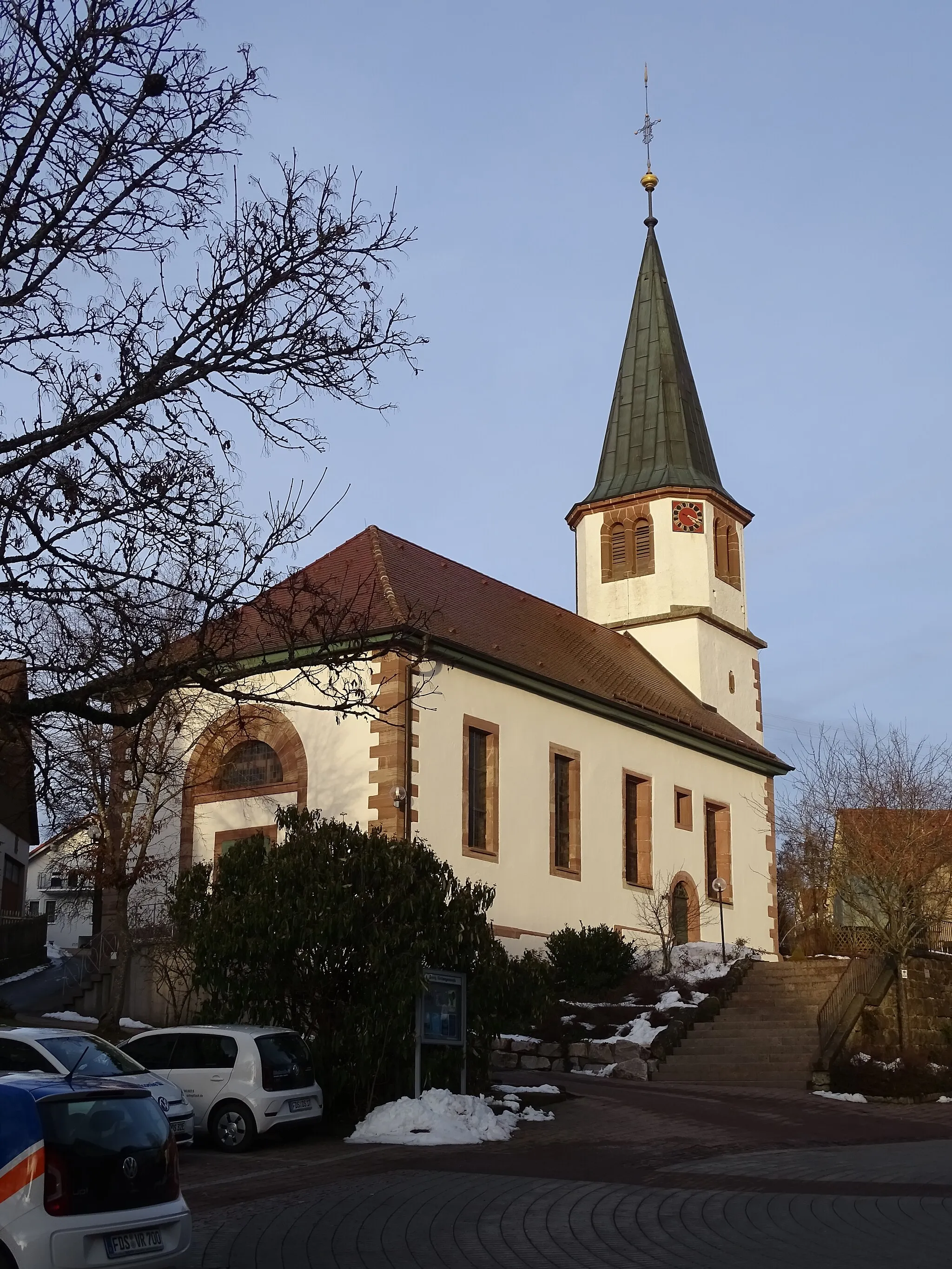 Photo showing: Gebäude und Straßenansichten in Schopfloch bei Freudenstadt