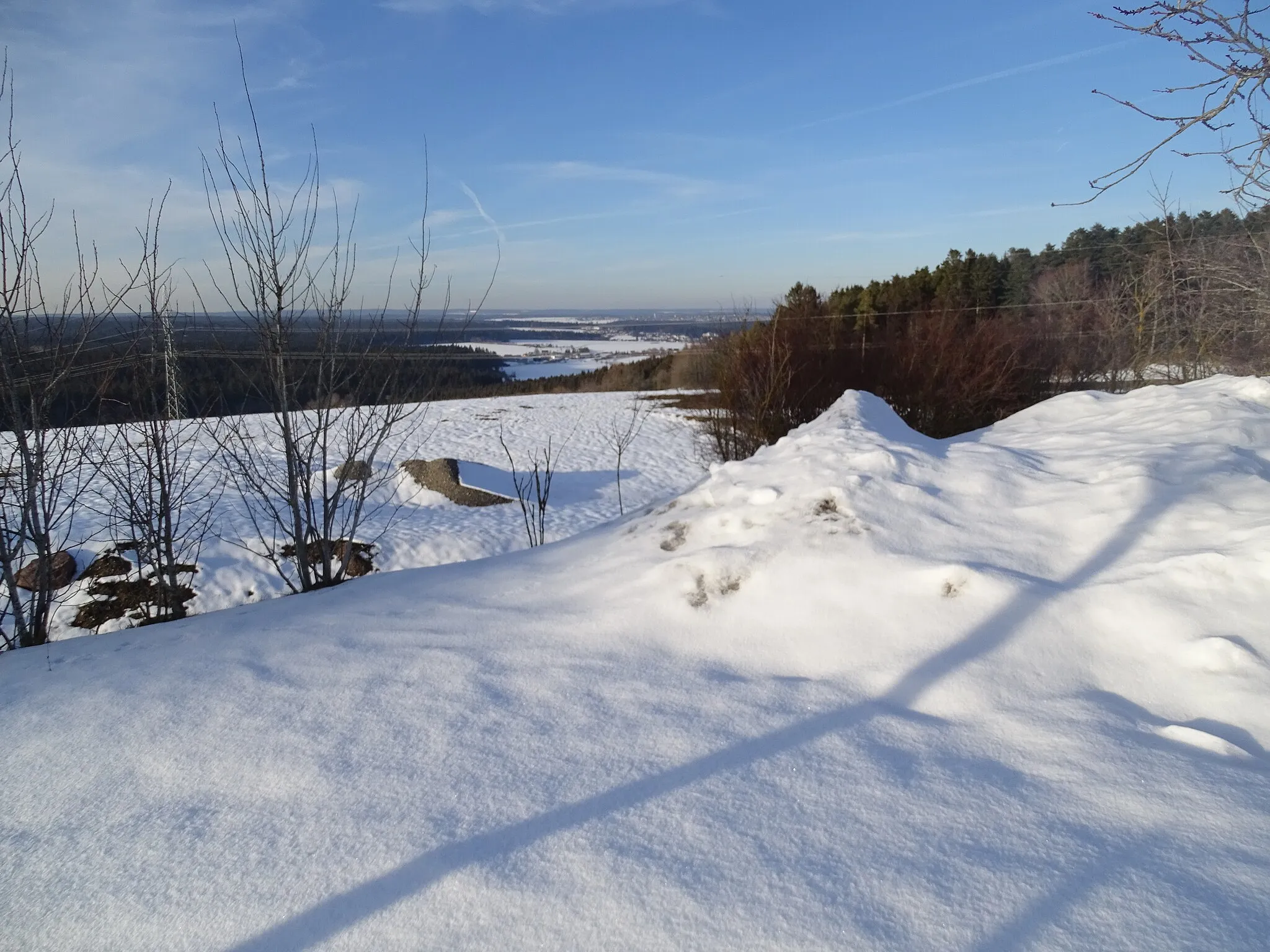 Photo showing: Landschaft bei Schopfloch