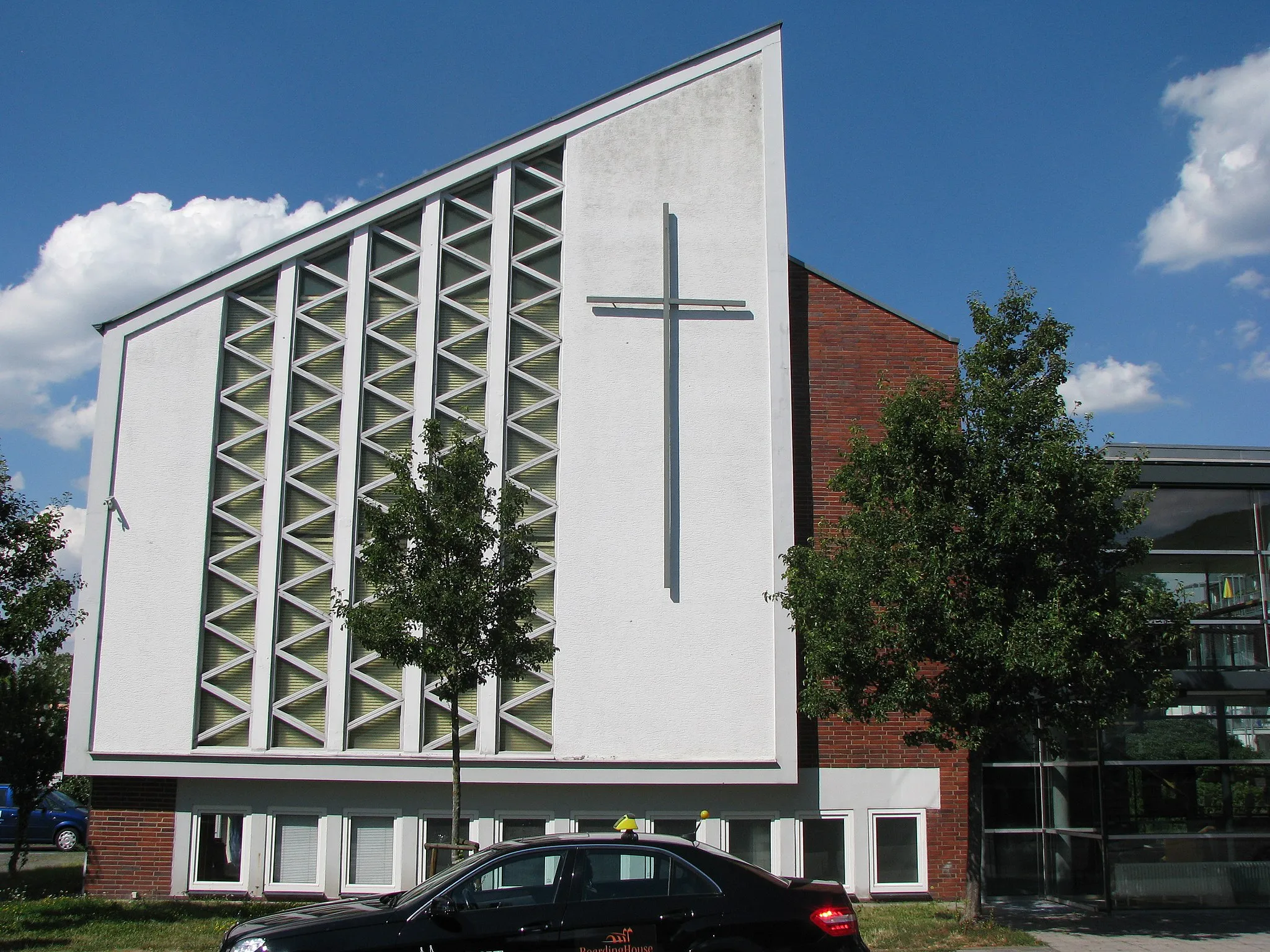 Photo showing: Baptistische Hoffnungskirche in der Heidelberger Südstadt