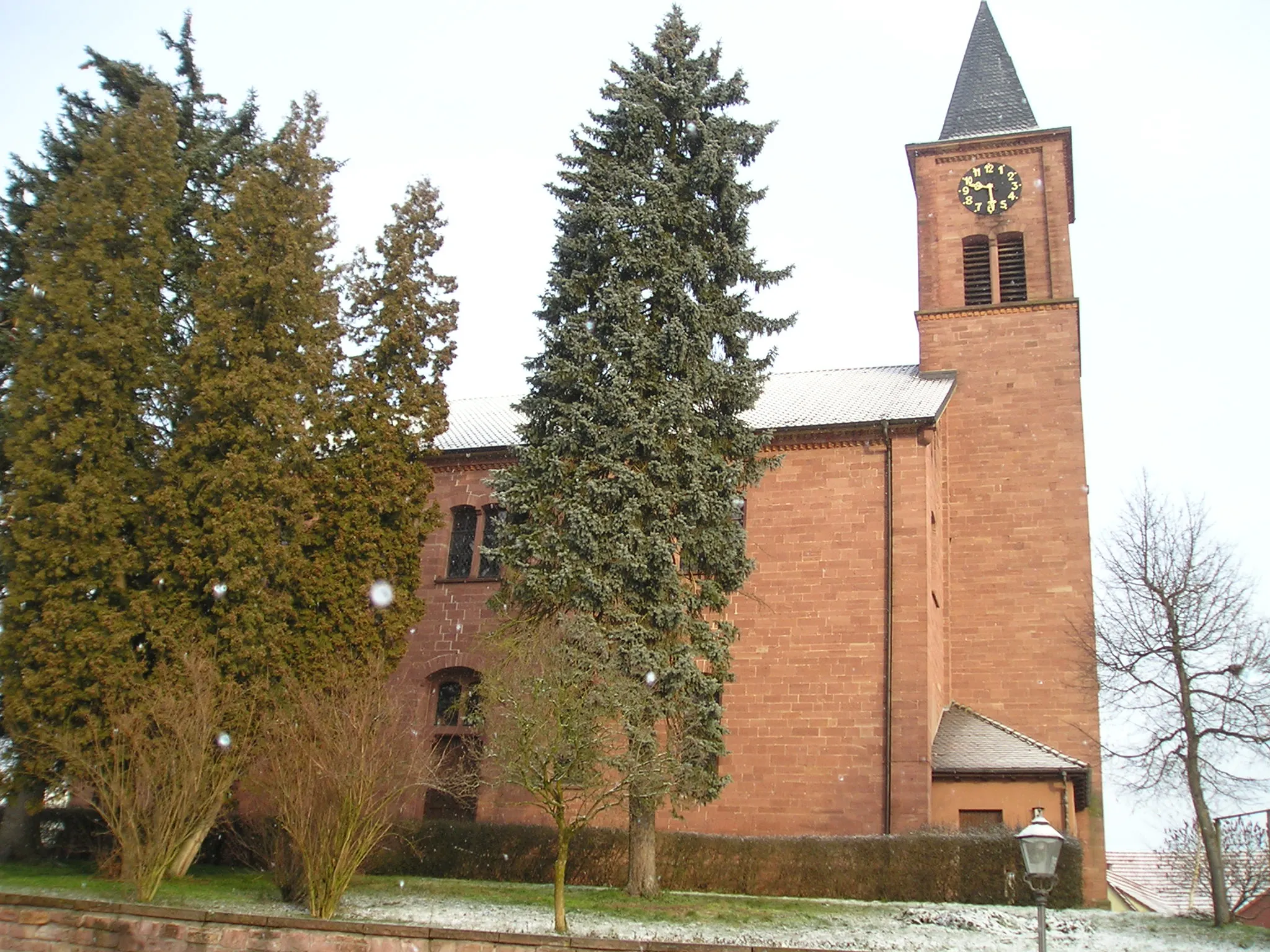 Photo showing: Protestant church of Epfenbach/D