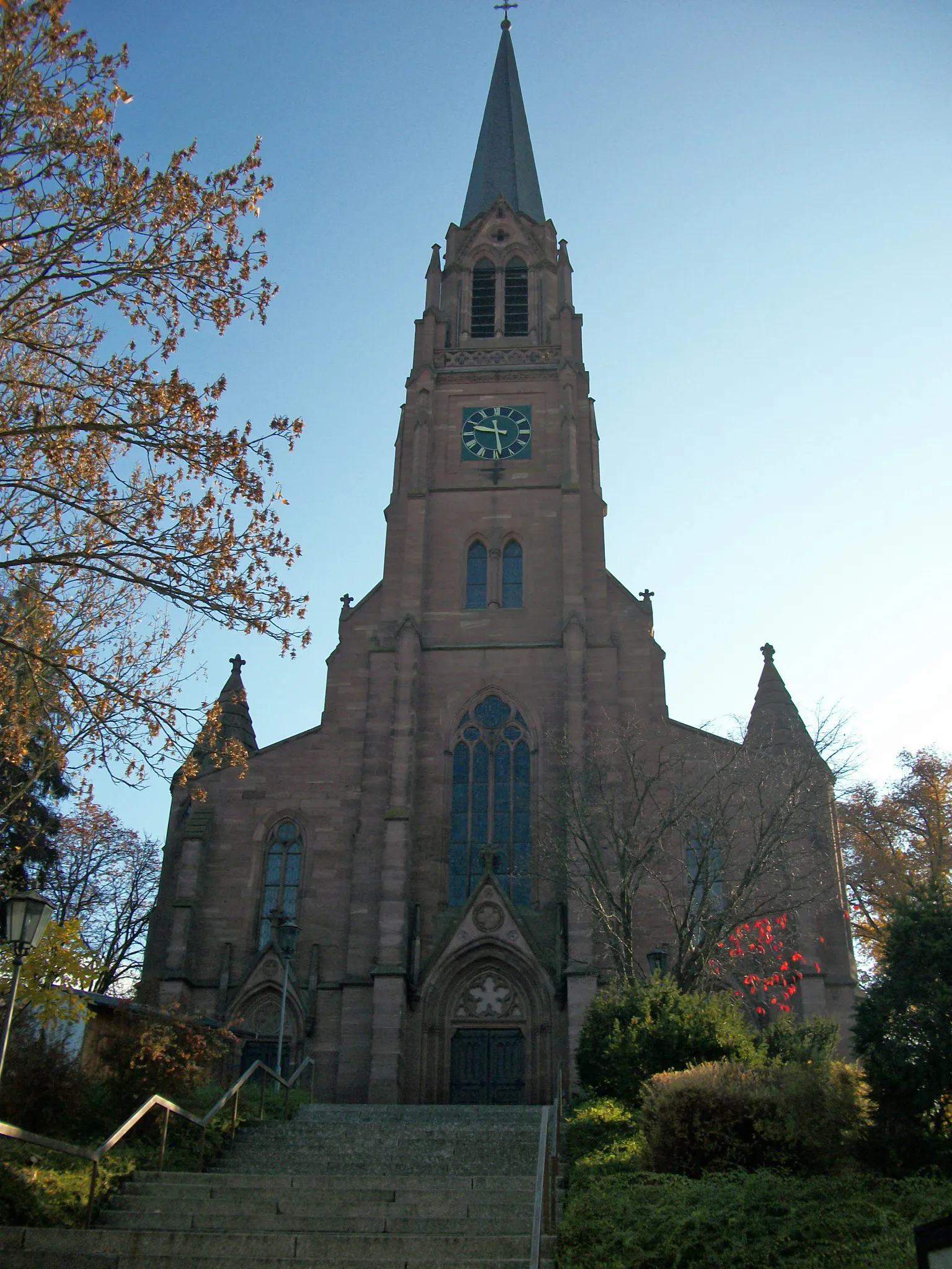 Photo showing: Evangelische Stadtkirche (Johanneskirche) in Nagold