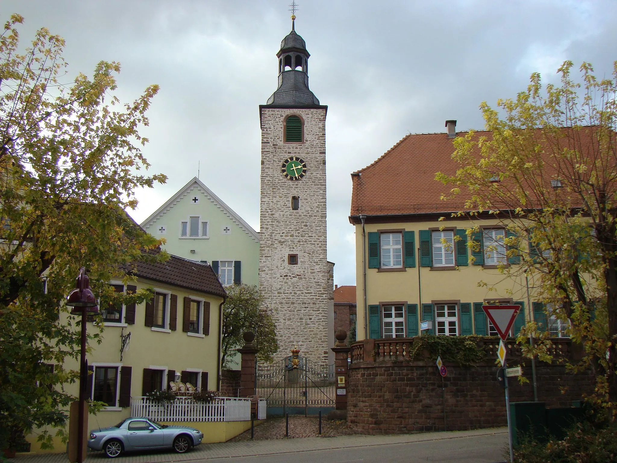 Photo showing: Schlossturm in Wiesloch