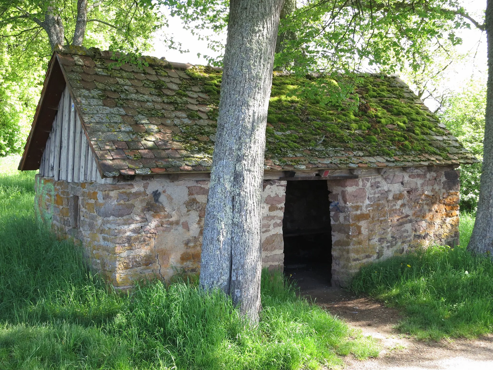 Photo showing: Historical shelter nearby Calw-Heumaden, age unknown