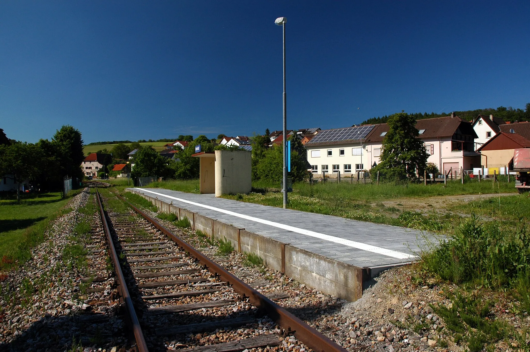 Photo showing: Krebsbachtalbahn