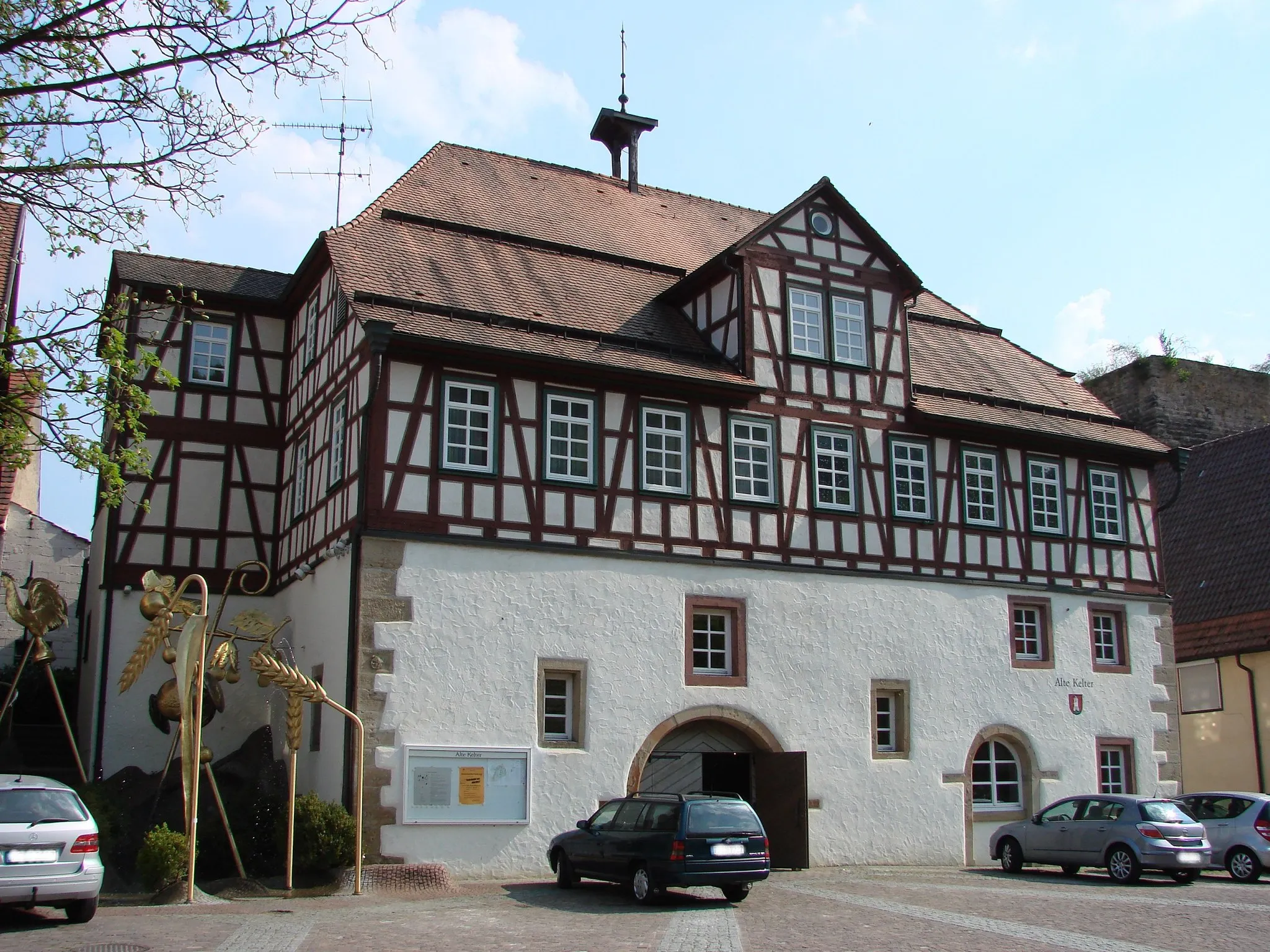 Photo showing: Mönsheim, Kelter (old wine press house)