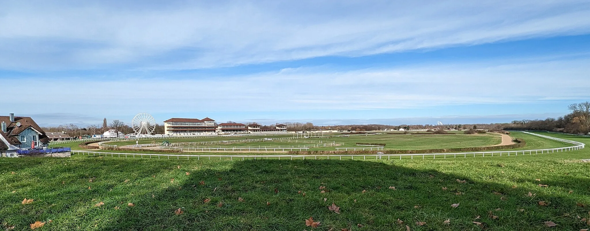 Photo showing: Racecourse in Iffezheim