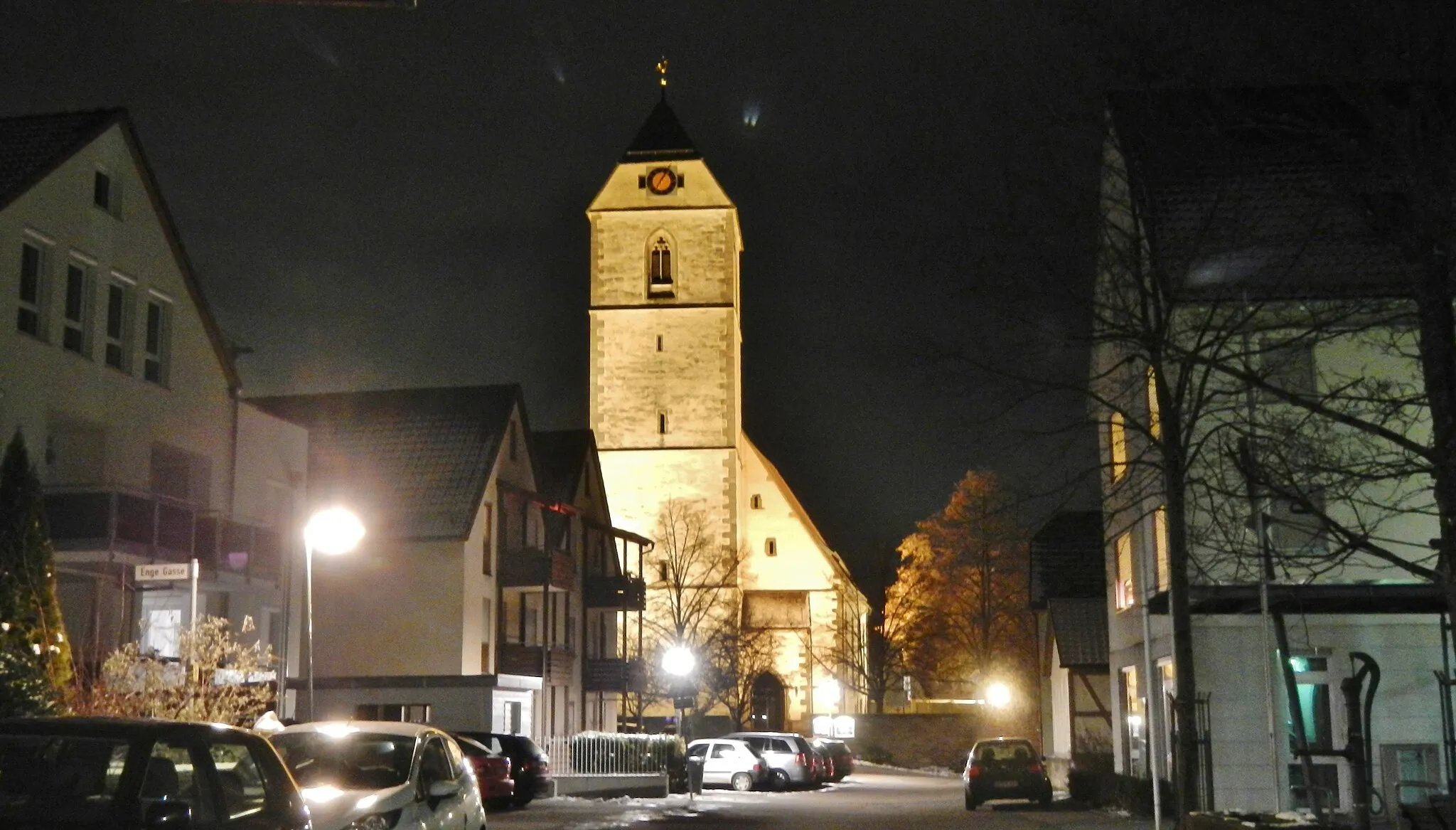 Photo showing: Evangelische Kirche in Gärtringen