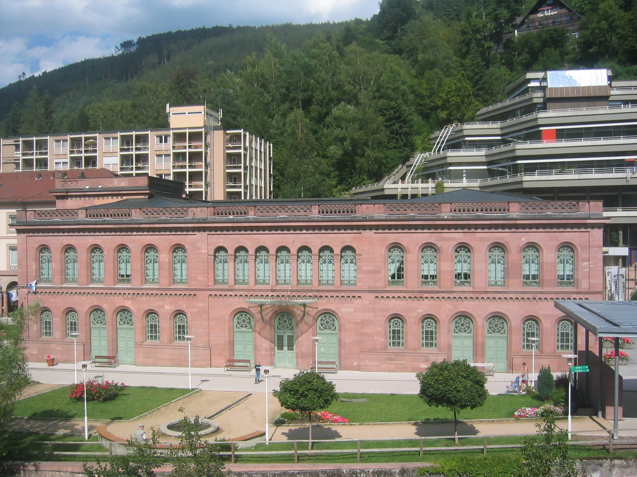 Photo showing: Bad Wildbad, Palais Thermal (1847 als Graf-Eberhard-Bad erbaut)