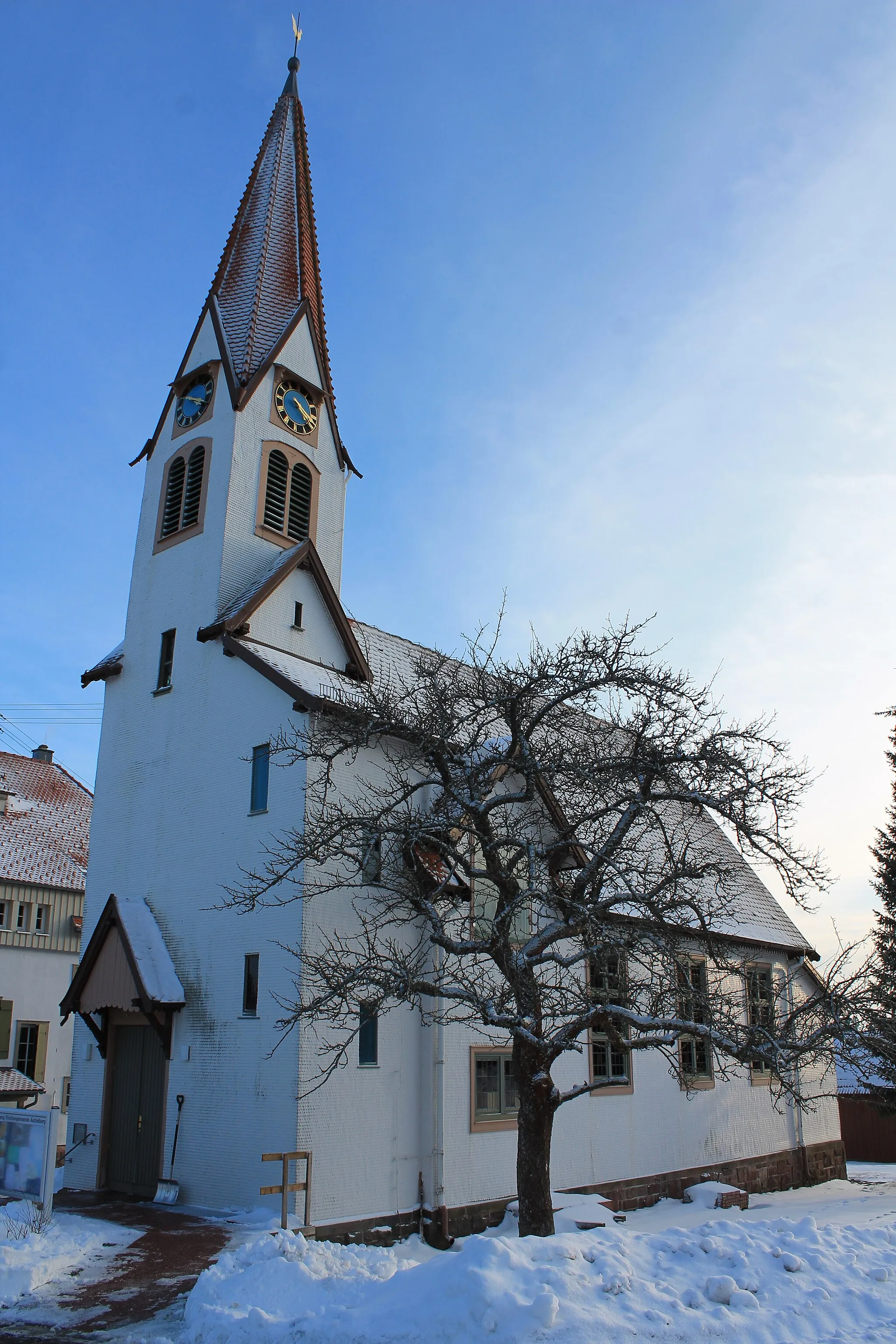 Photo showing: Jugendstilkirche von Aichelberg / Iglesia de Aichelberg / Church of Aichelberg