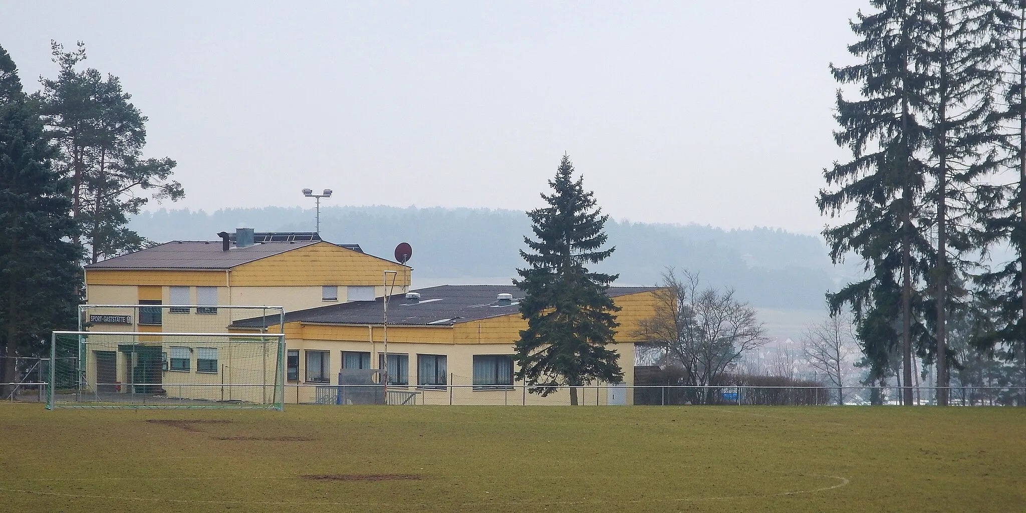 Photo showing: Sportplatz in Althengstett