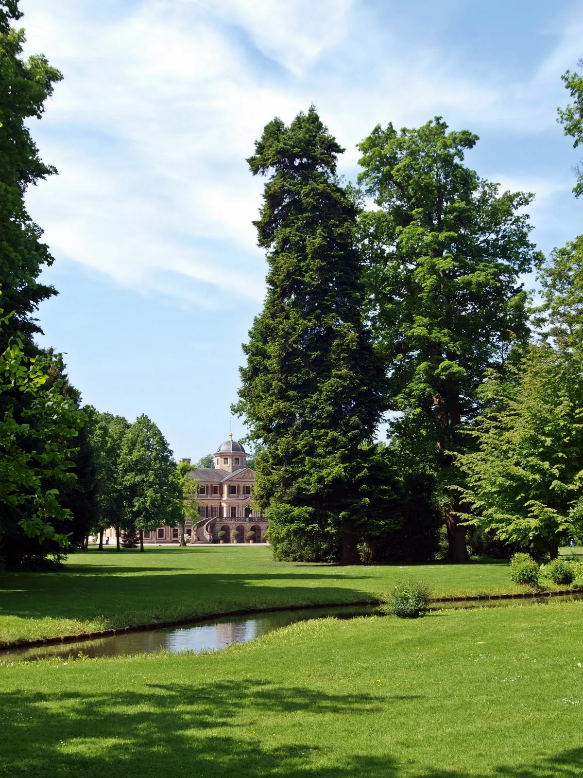 Photo showing: Baden Sightseeing-Tour, Parkanlage Schloß Favorite bei Förch / Rastatt