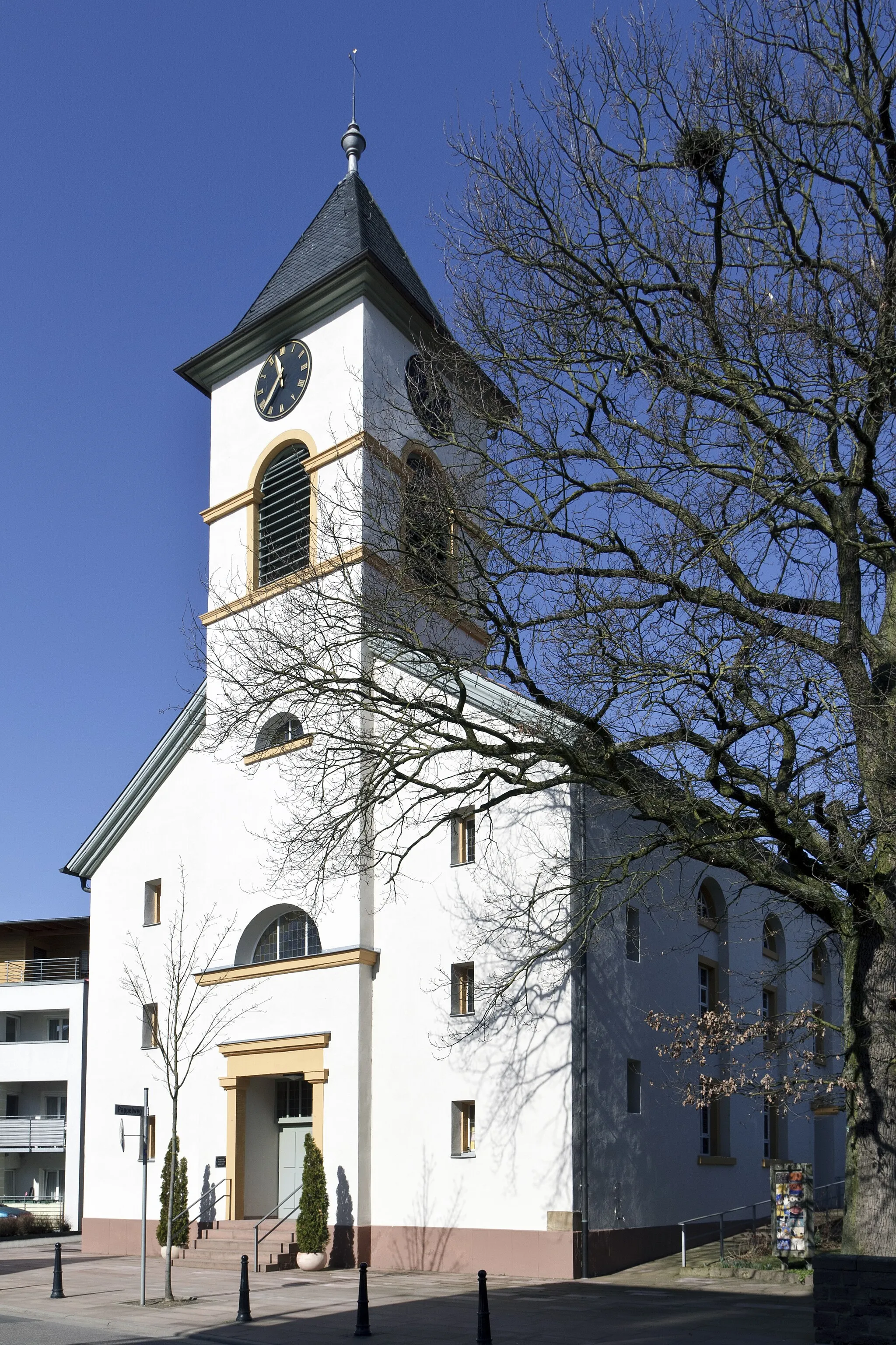 Photo showing: Reilingen, evangelische Kirche