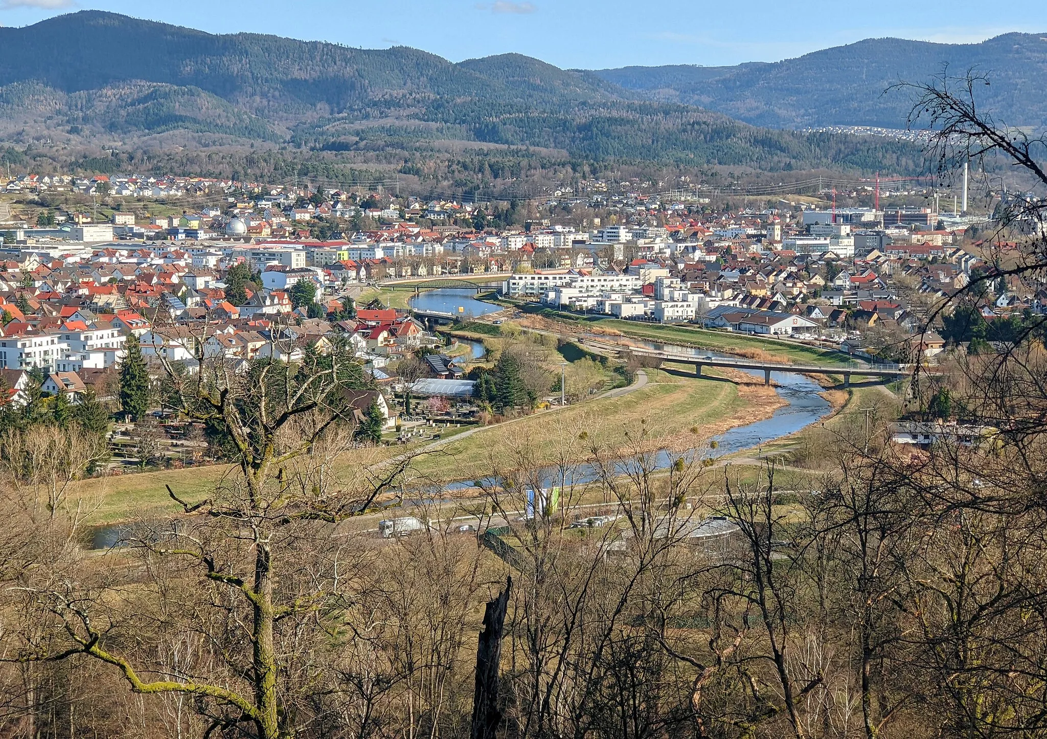 Photo showing: Gaggenau, vom Schanzenberg