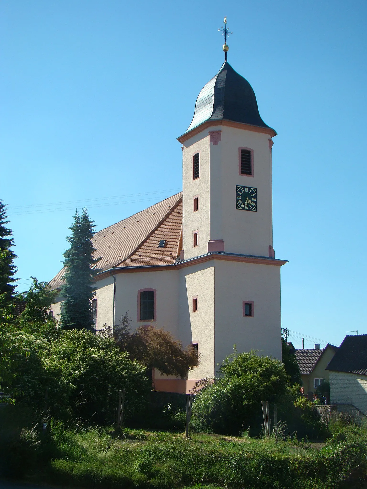 Photo showing: Evangelische Kirche Neunstetten