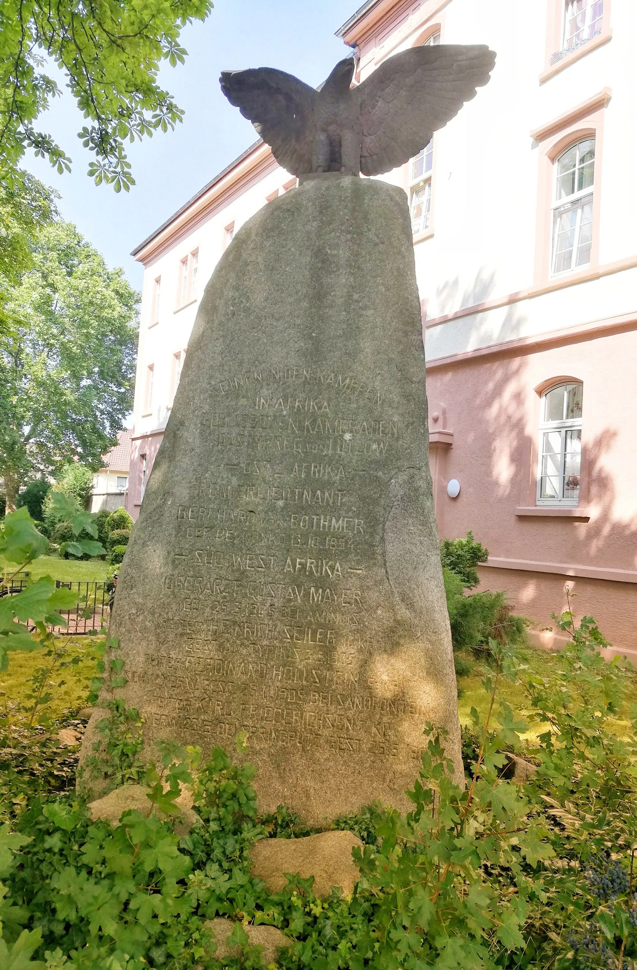 Photo showing: Kolonialkrieger- oder Lützower-Denkmal in Rastatt (Baden-Württemberg)