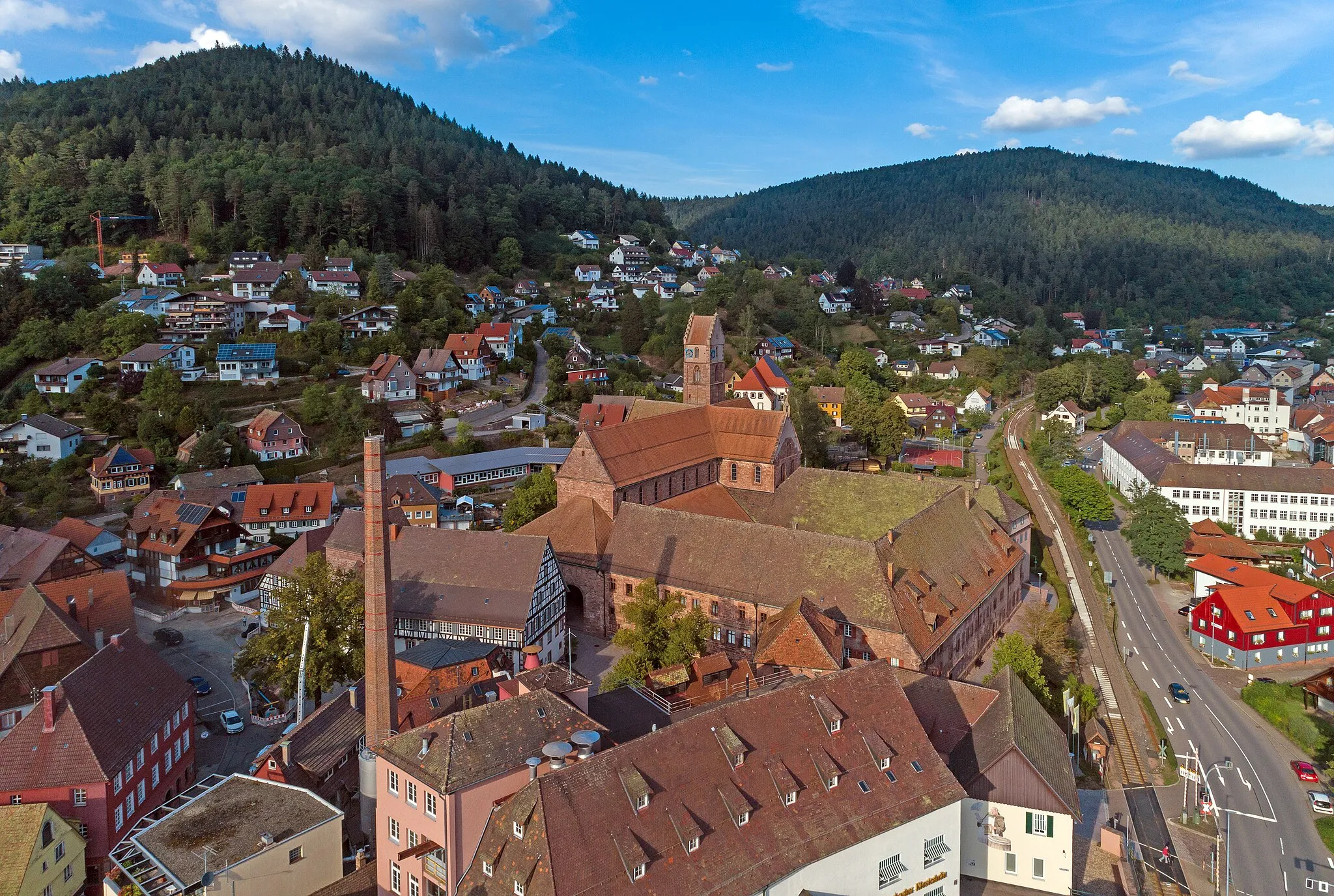 Photo showing: Alpirsbach Abbey, Baden-Württemberg, Germany