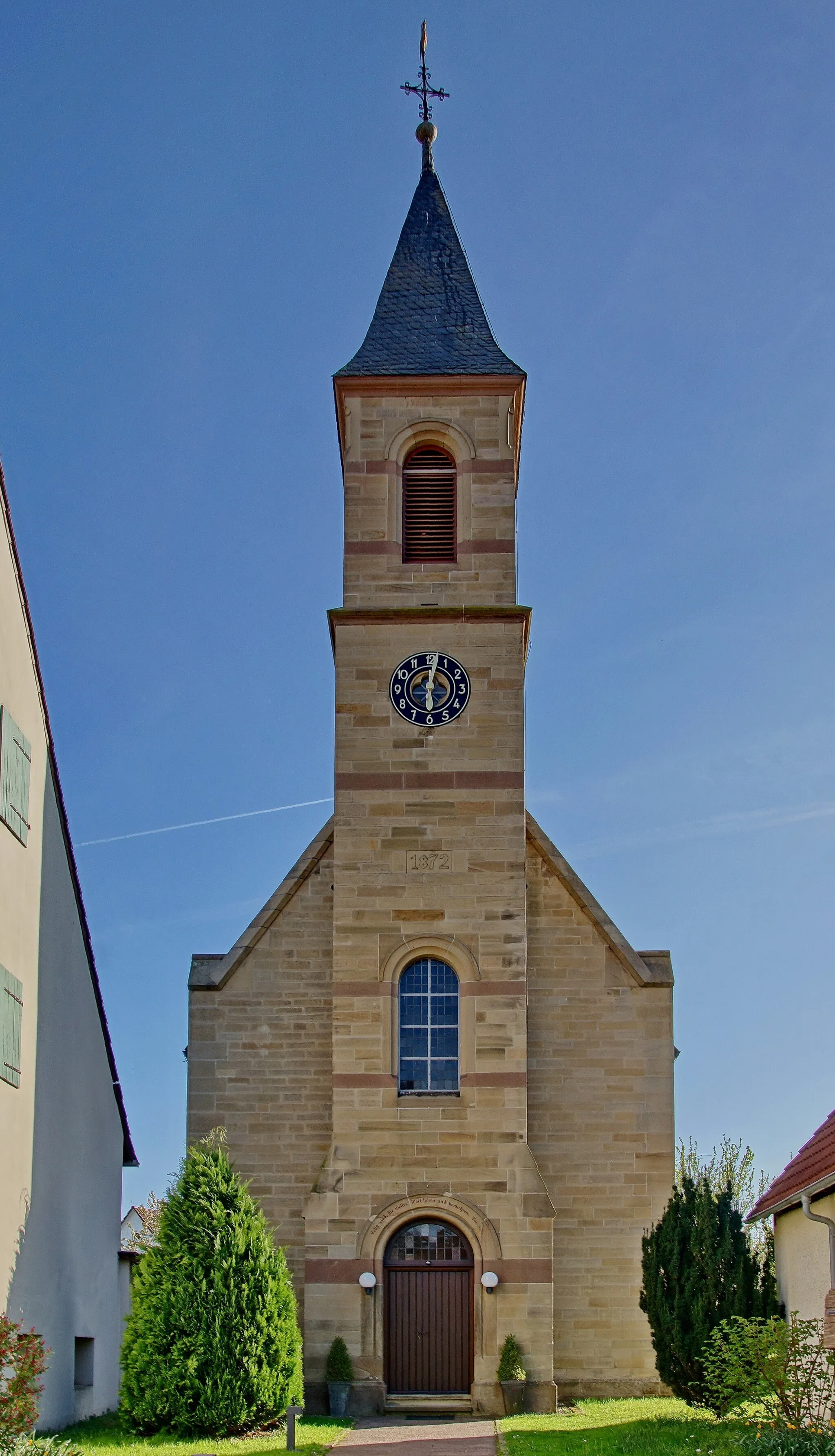 Photo showing: Waldenserkirche Kleinvillars
