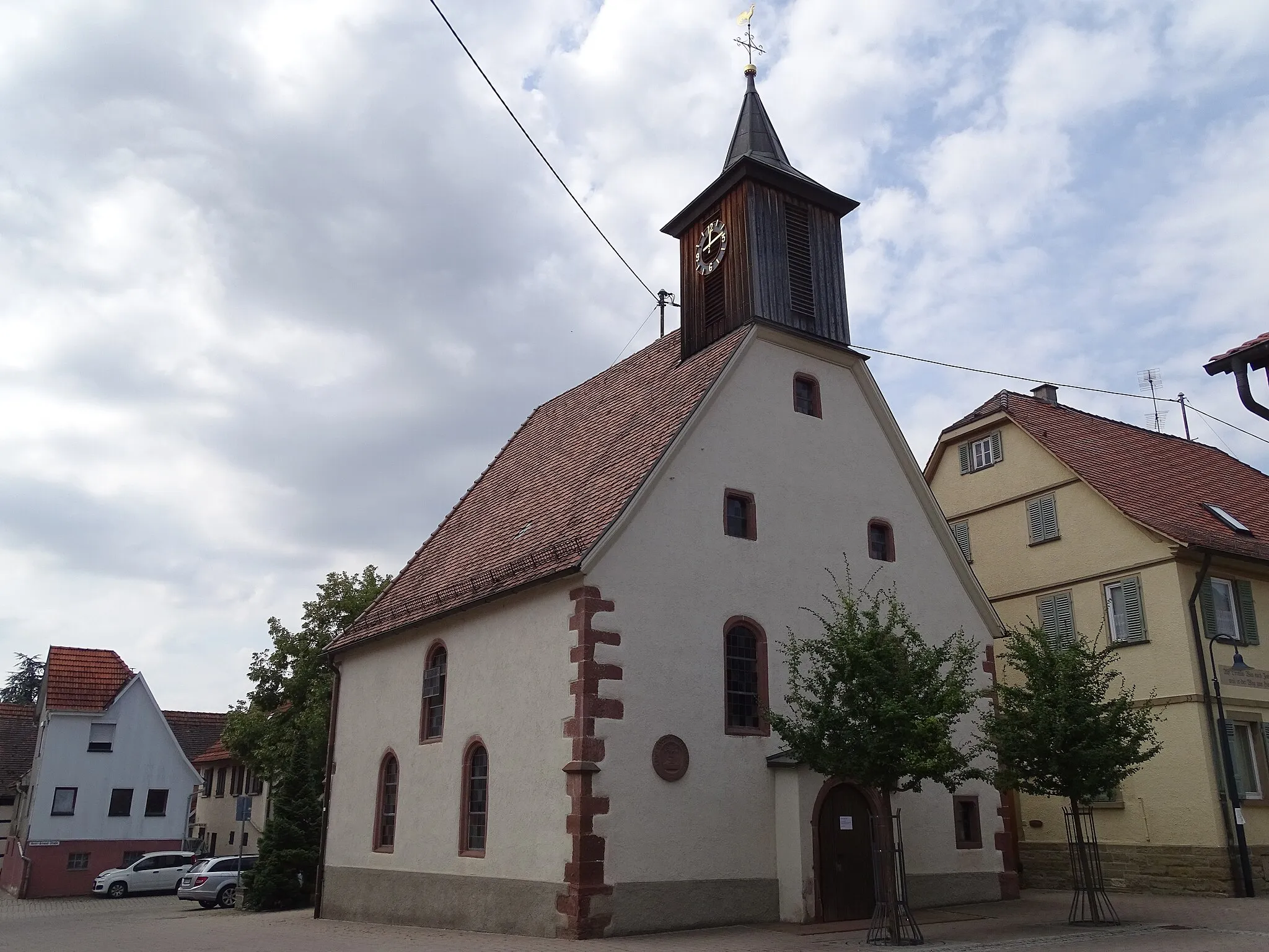 Photo showing: Waldenserkirche  in Rutesheim Perouse