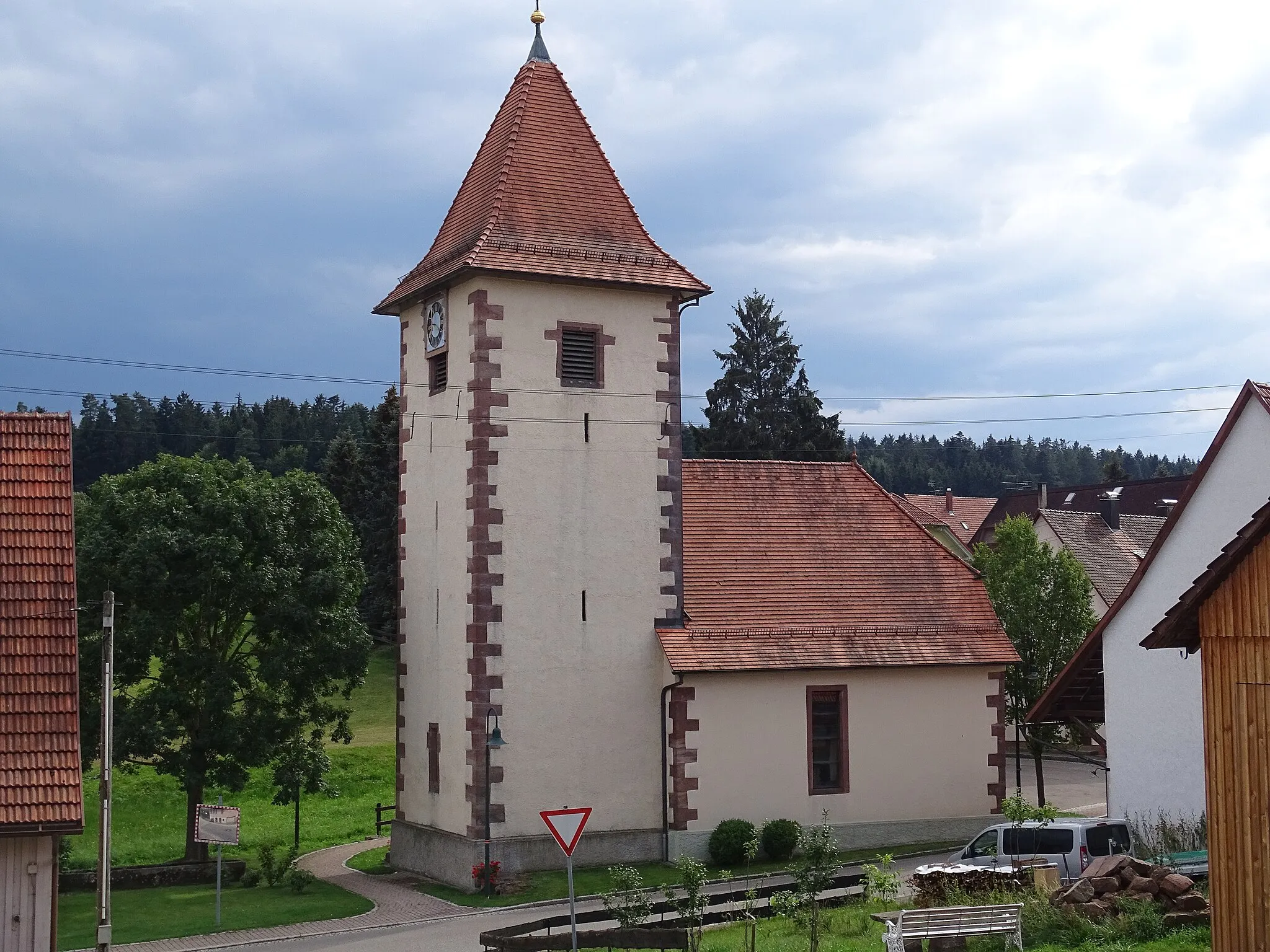 Photo showing: Kirche Oberkollwangen