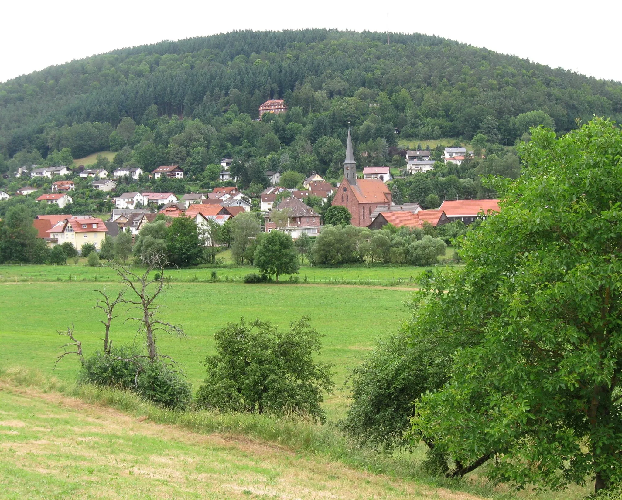 Photo showing: Hettigenbeuern im Morretal, Buchen (Odenwald)