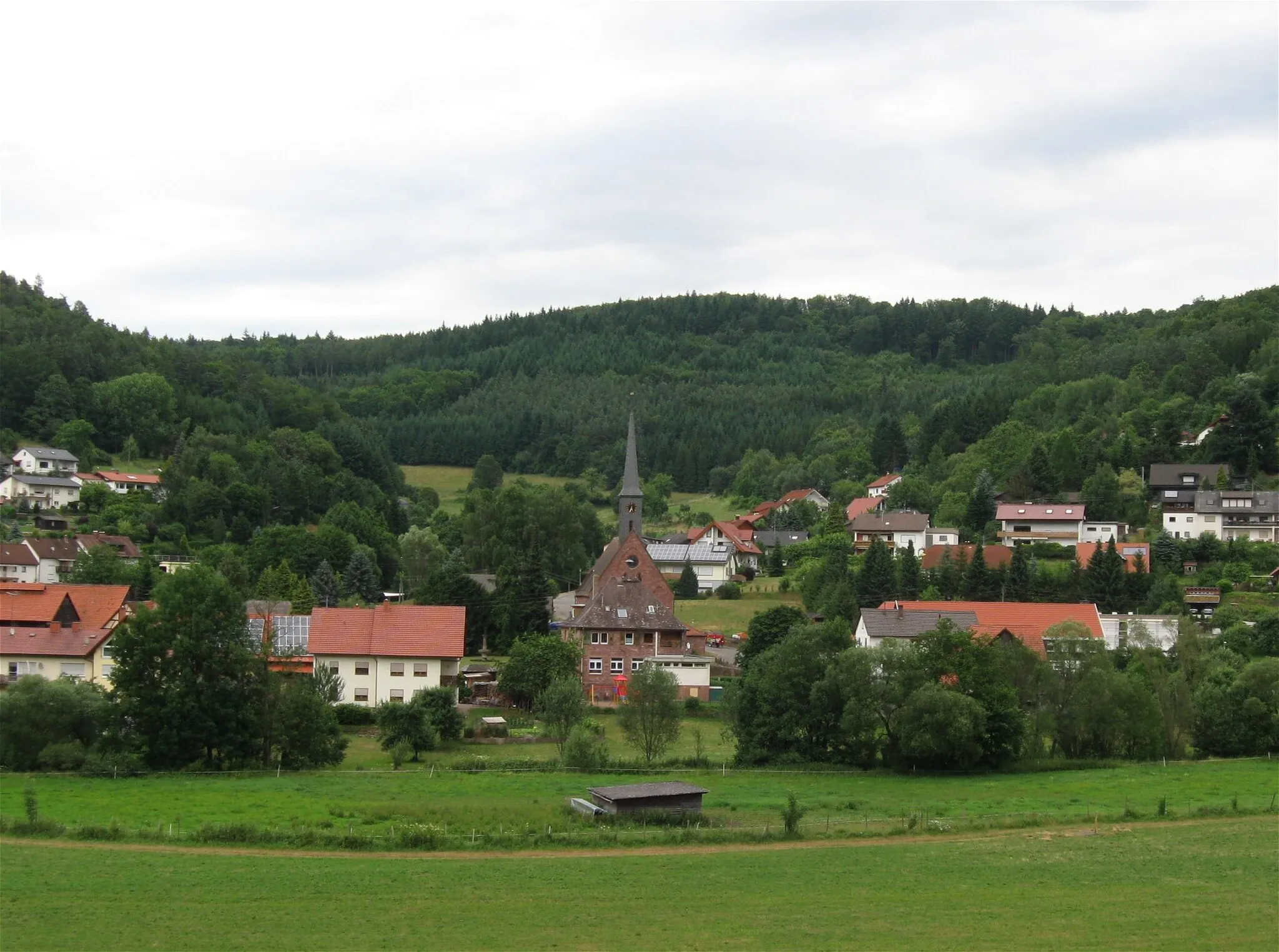 Photo showing: Hettigenbeuern, Buchen (Odenwald)