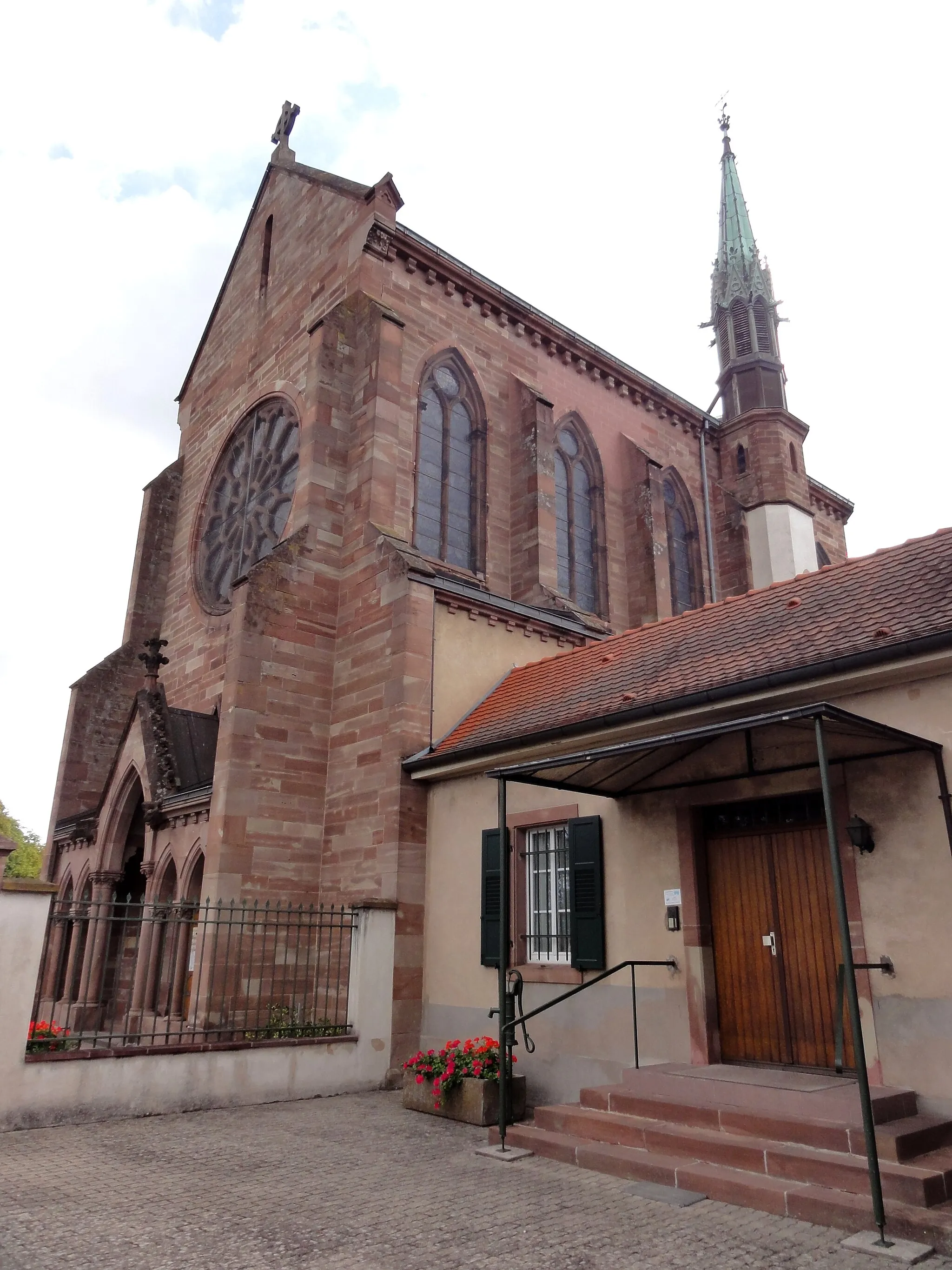 Photo showing: Alsace, Bas-Rhin, Chapelle du Prieuré des Carmélites du Sacré-Cœur de Marienthal (IA00062023).