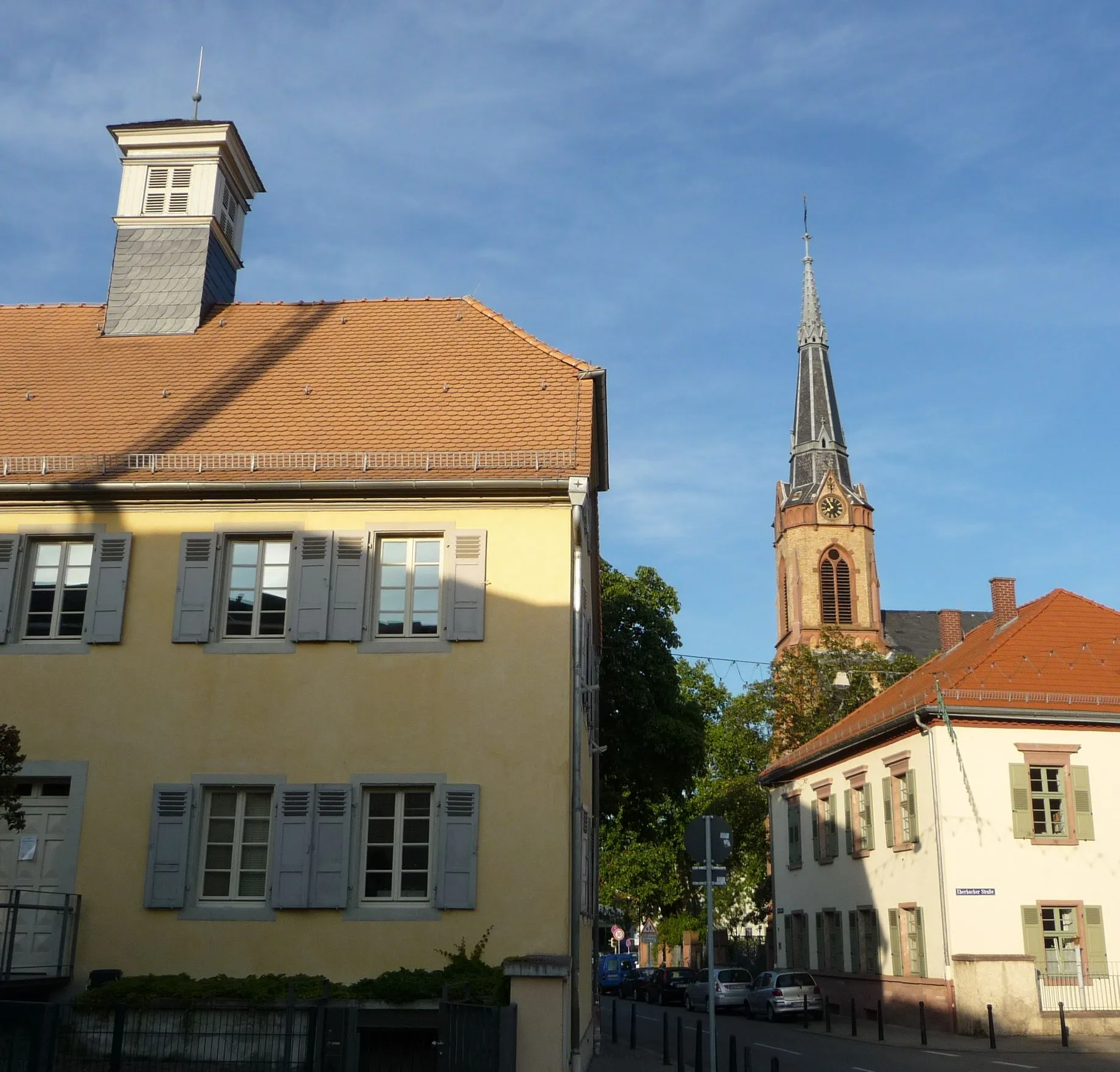 Photo showing: Das Feudenheimer Rathaus wurde 1816 erbaut.