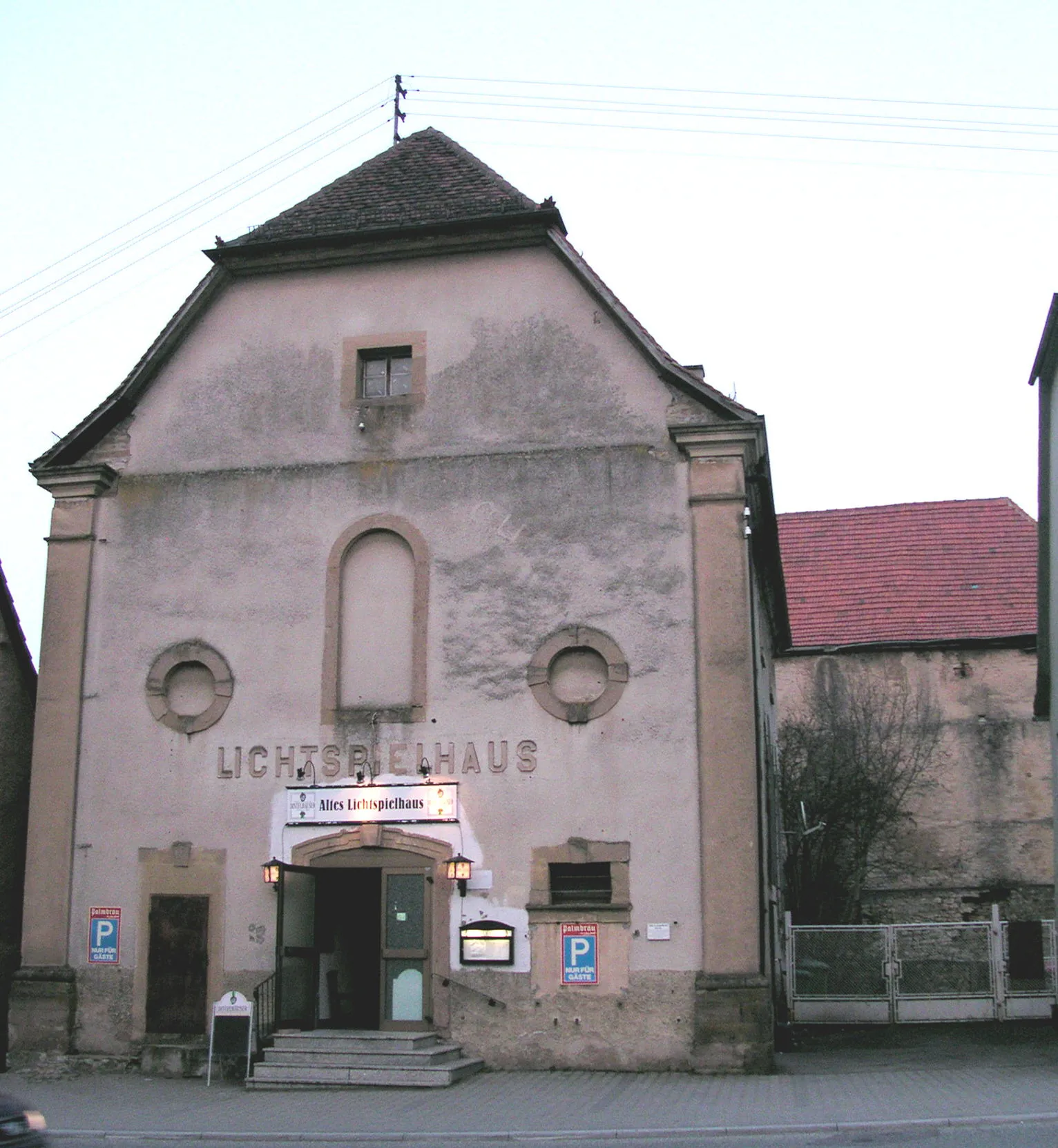 Photo showing: altes Lichtspielhaus von Sinsheim-Steinsfurt