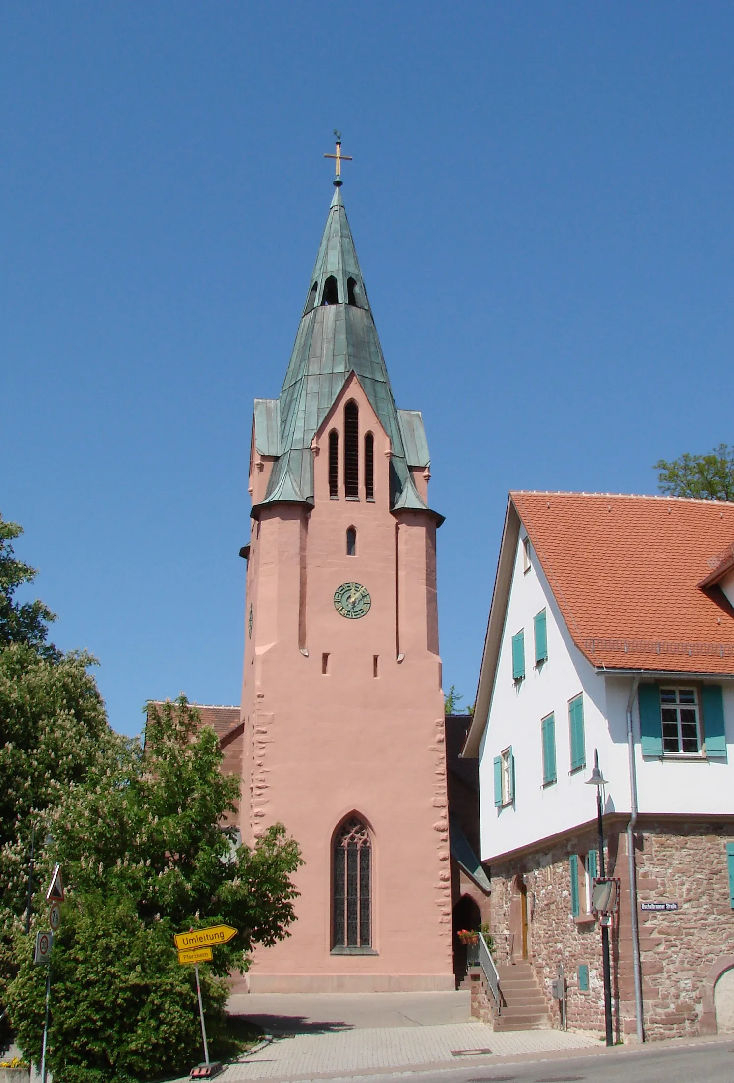 Photo showing: de:Wurmberg, Germany, protestant parish church