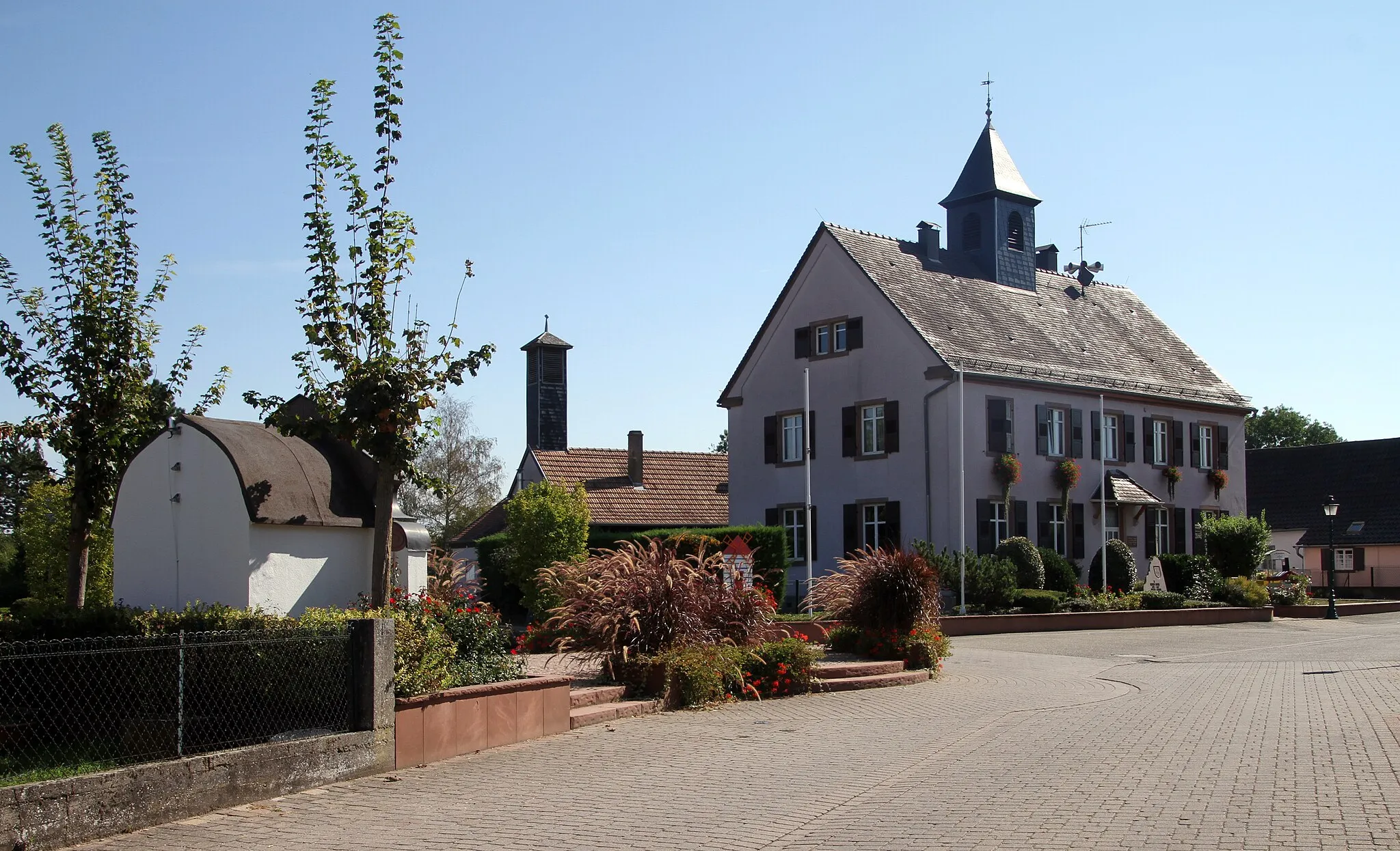 Photo showing: Town hall of Auenheim.