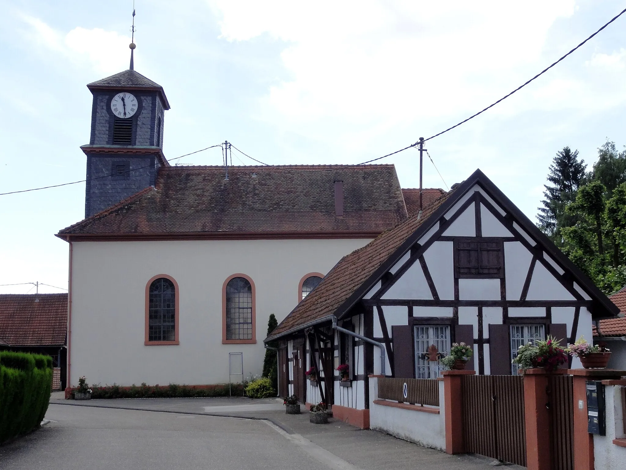 Photo showing: This building is indexed in the base Mérimée, a database of architectural heritage maintained by the French Ministry of Culture, under the reference IA00123898 .