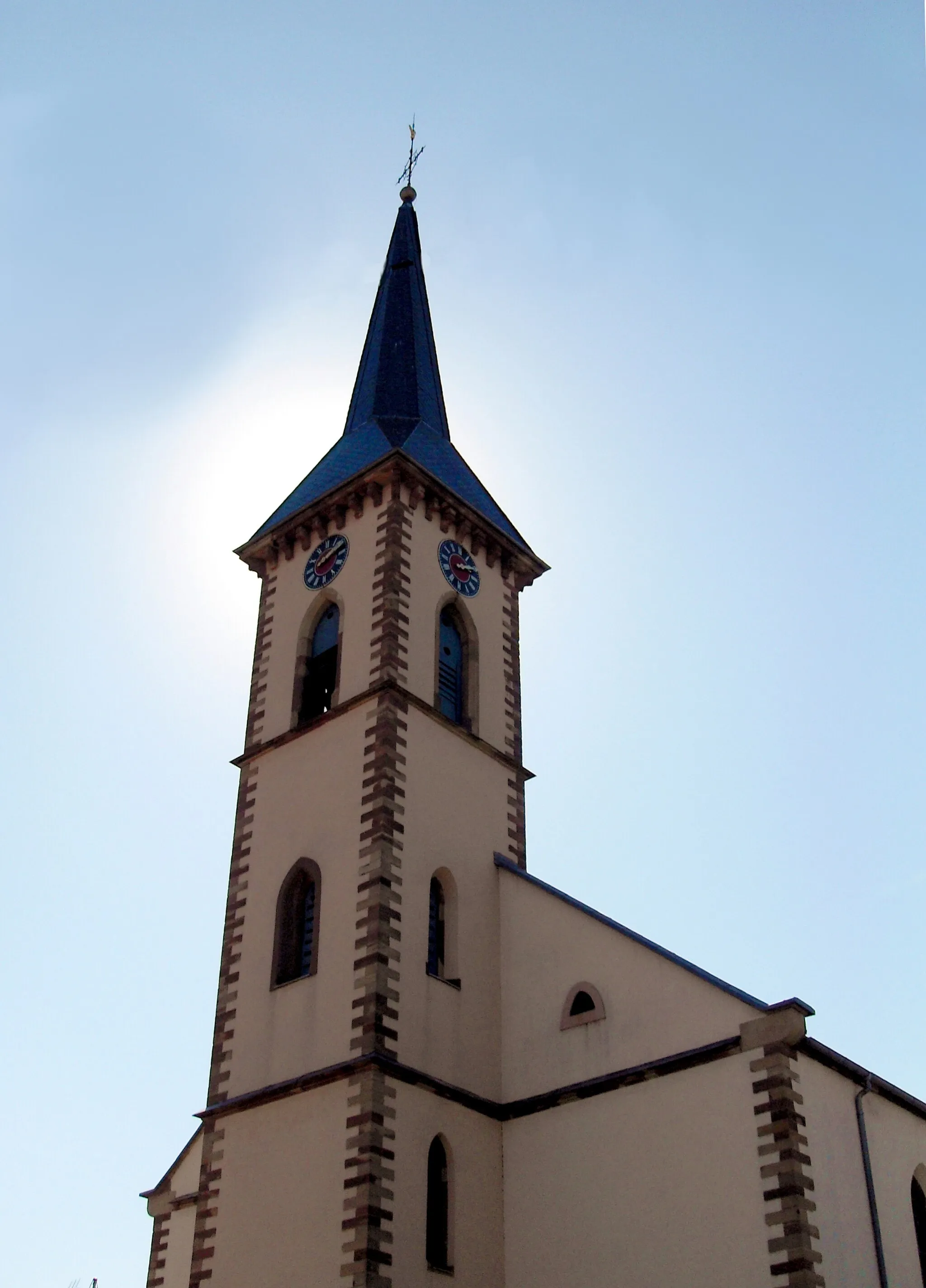 Photo showing: L'église Saint-Barthélemy à Leutenheim