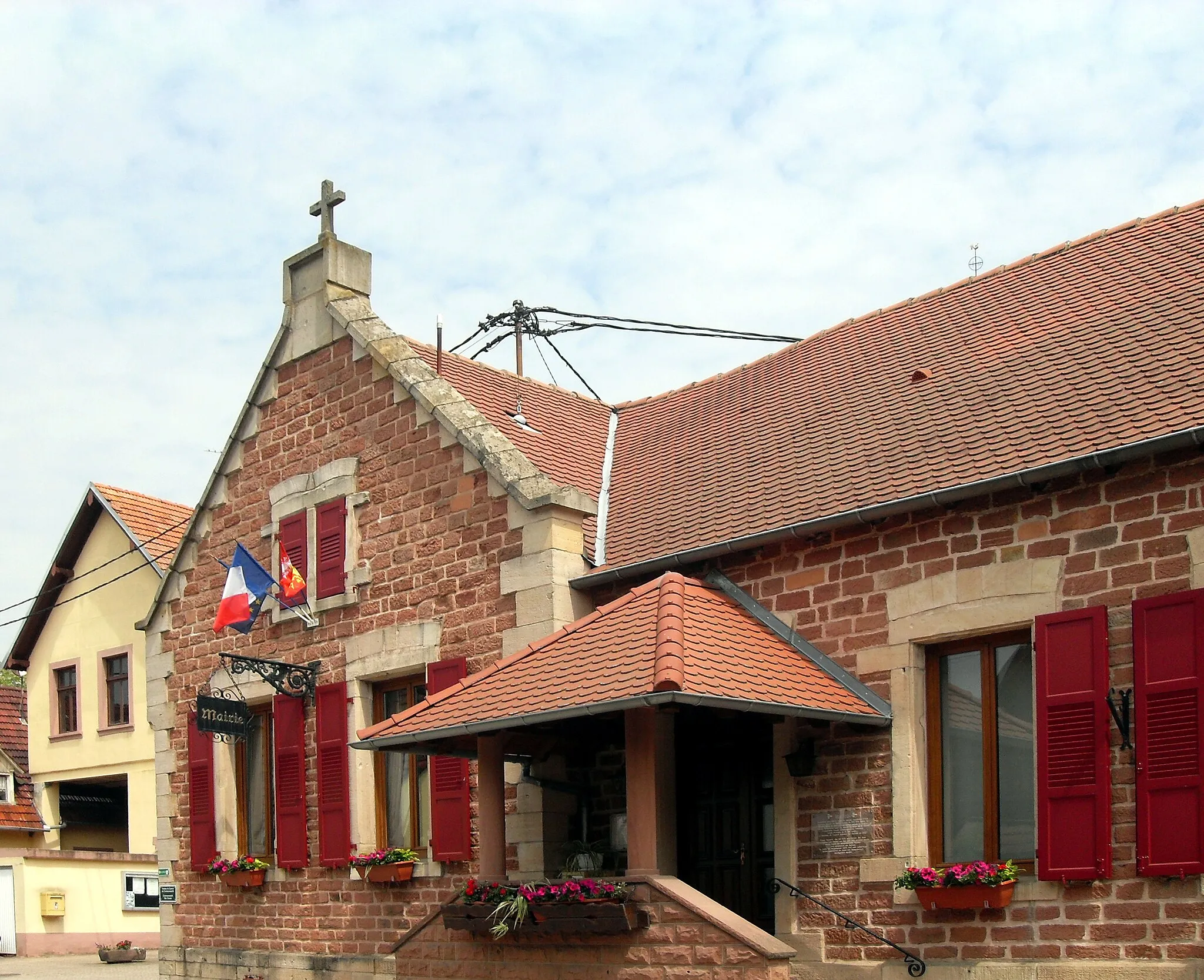 Photo showing: La mairie de Wintzenbach