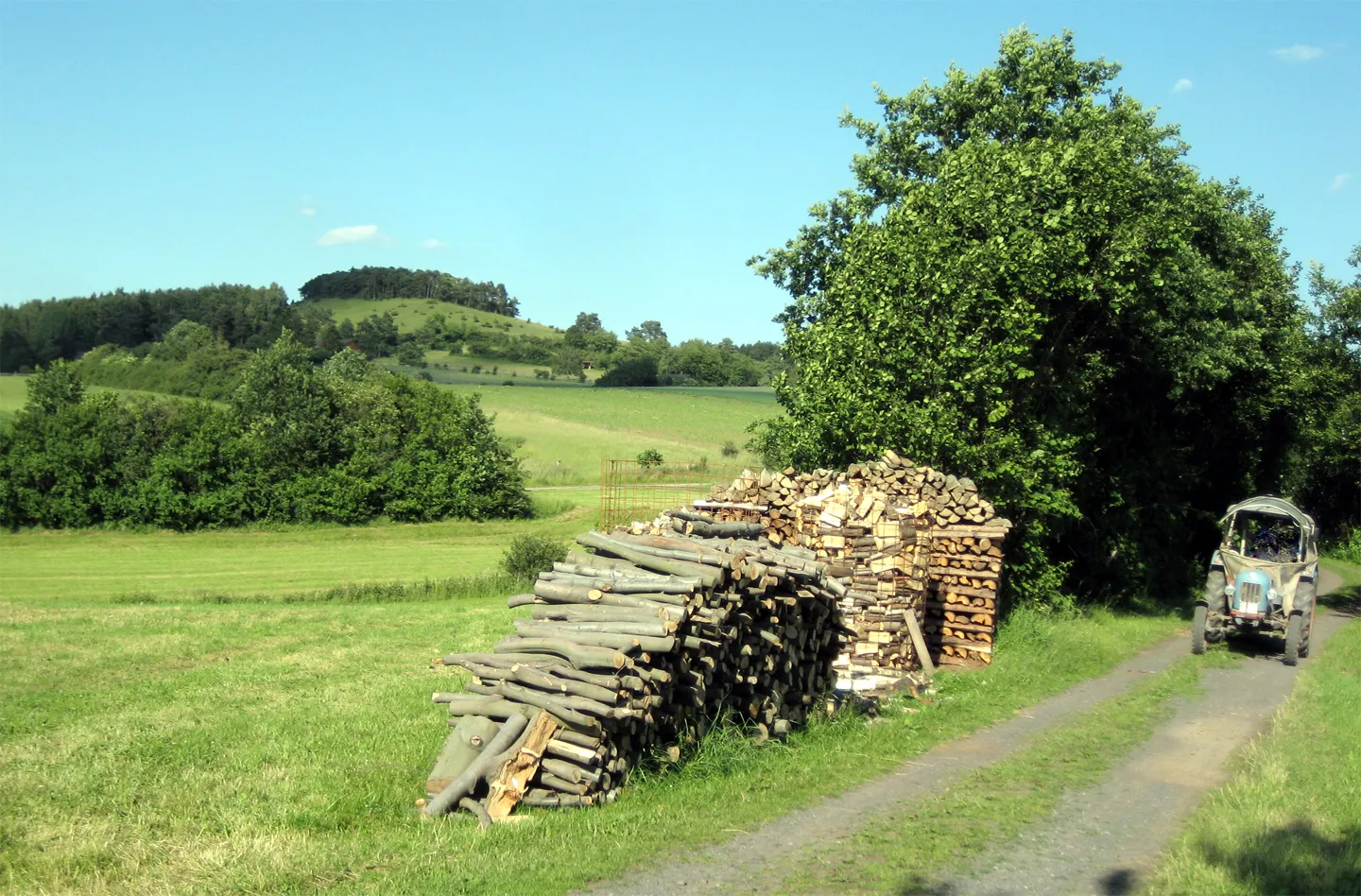 Photo showing: Stephanskuppe bei Sterbfritz