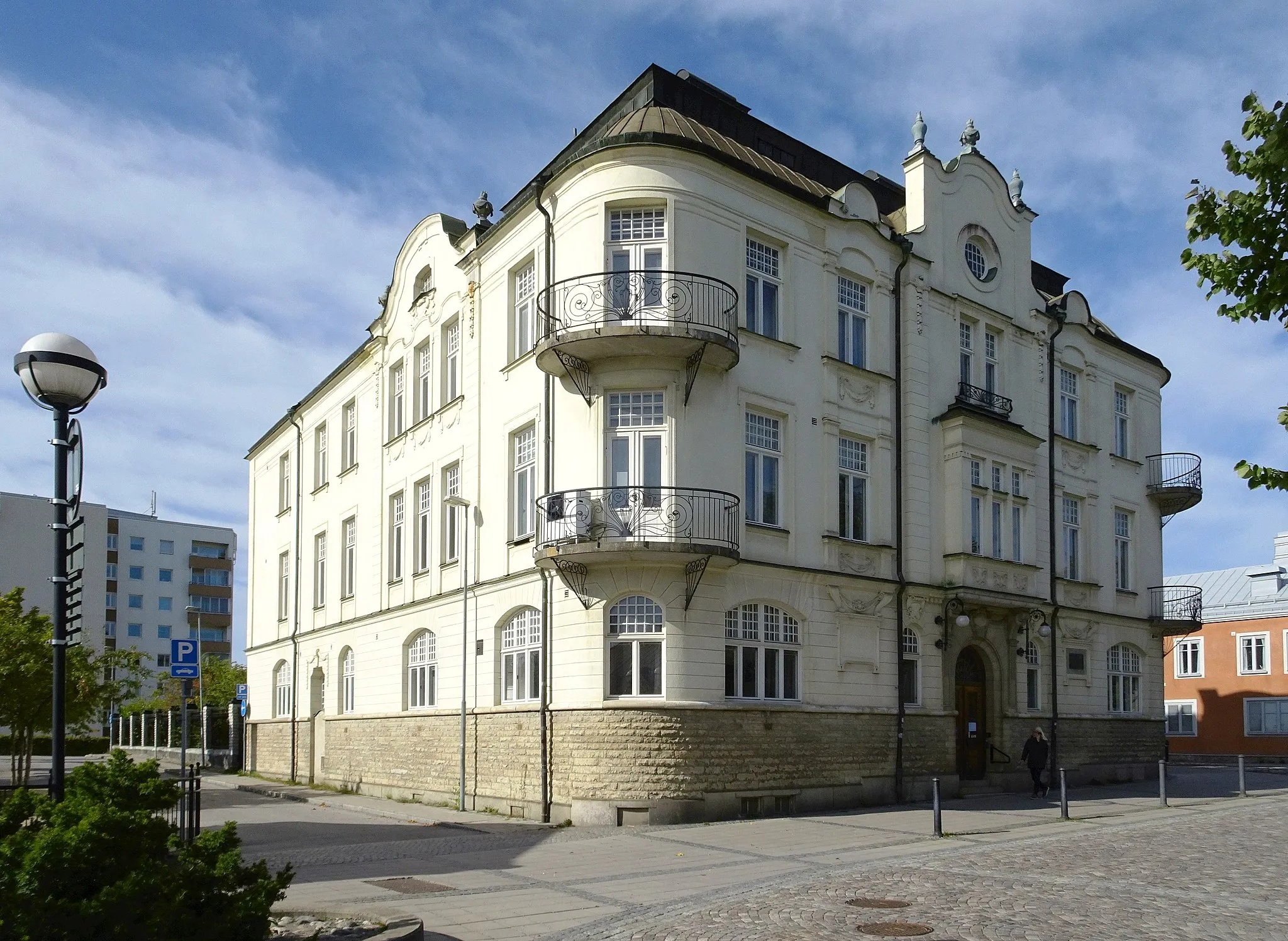 Photo showing: Kullbergska huset, Katrineholm, arkitekt  Werner Northun, byggår 1902-04