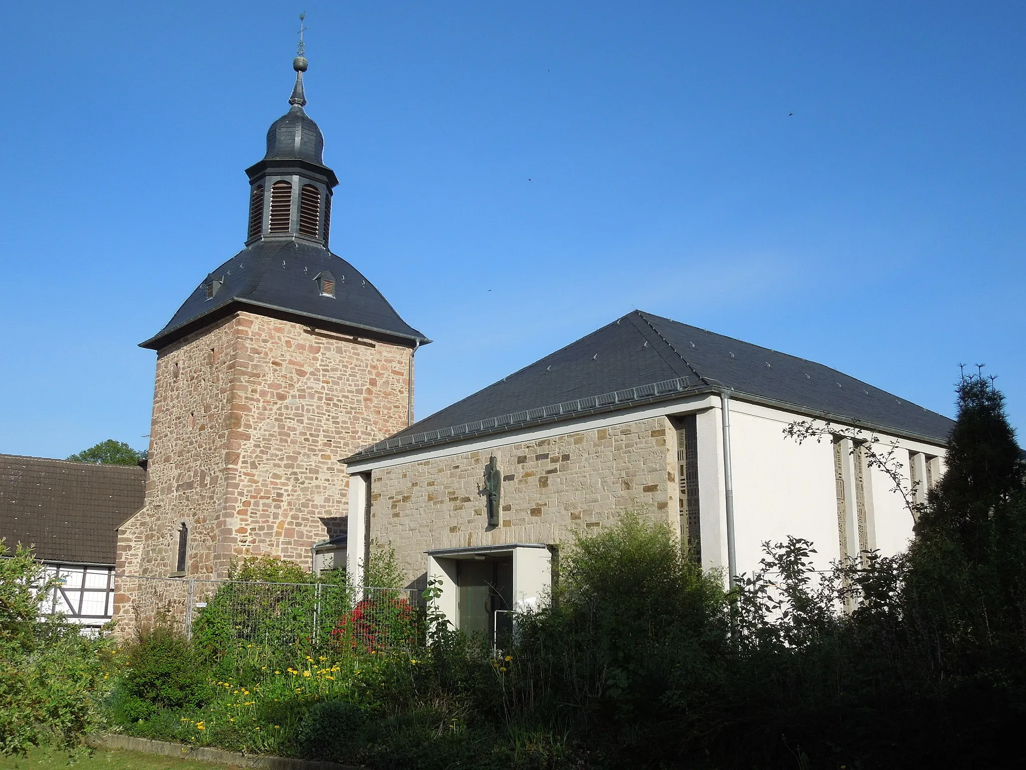 Photo showing: Katholische Dorfkirche Ungedanken