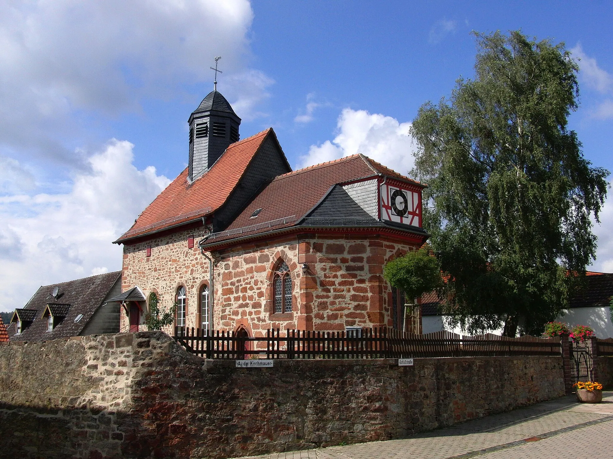 Photo showing: Kirche in Rommershausen, Schwalmstadt(Hessen)