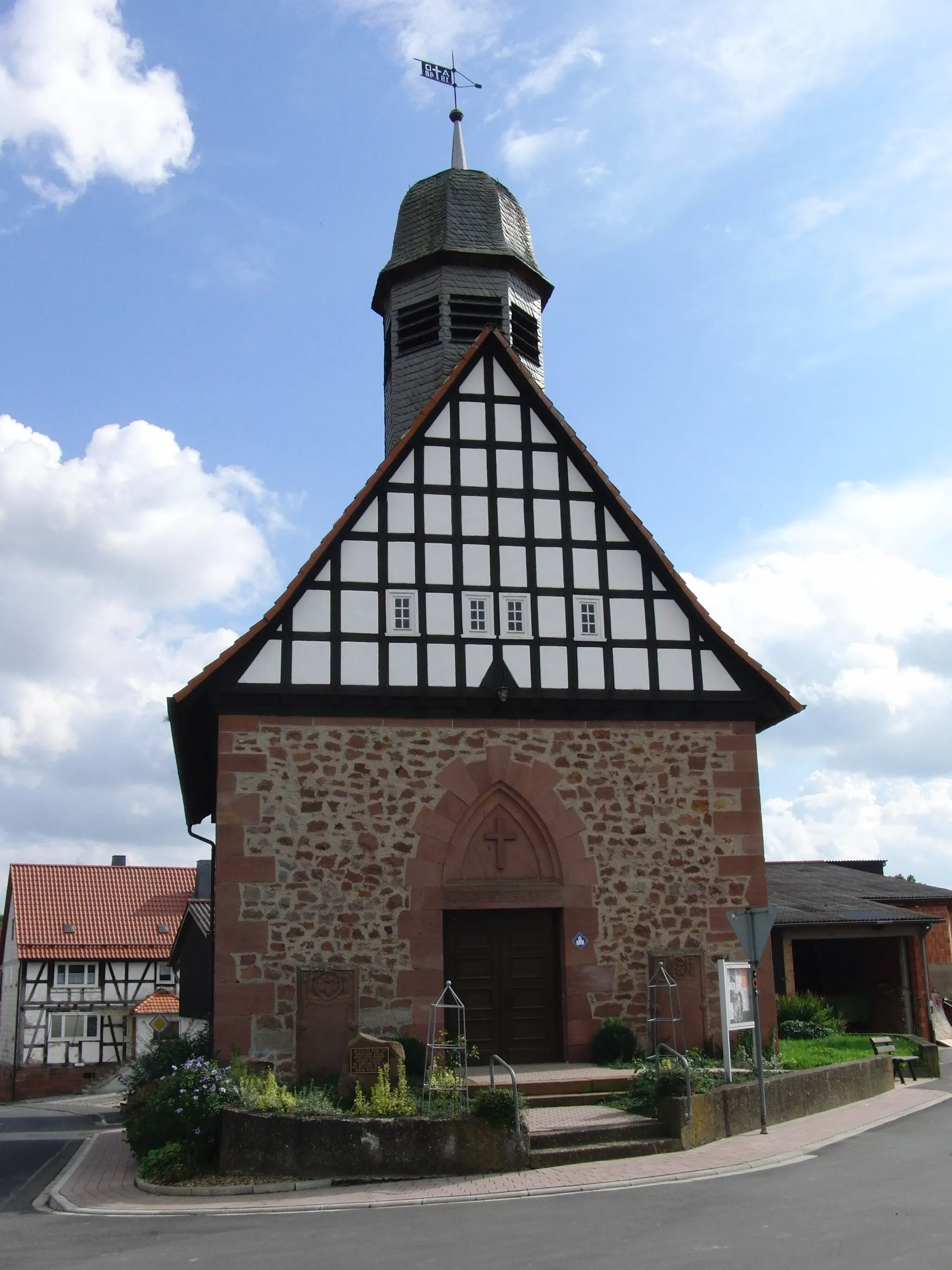 Photo showing: Kirche von Rörshain, Schwalmstadt(Hessen)