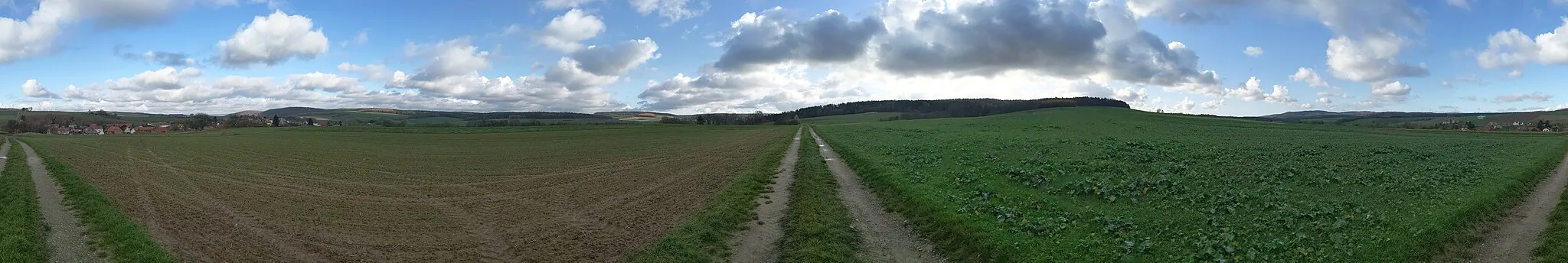 Photo showing: Rural ways between Queck and Sassen, Schlitz, Hesse, Germany