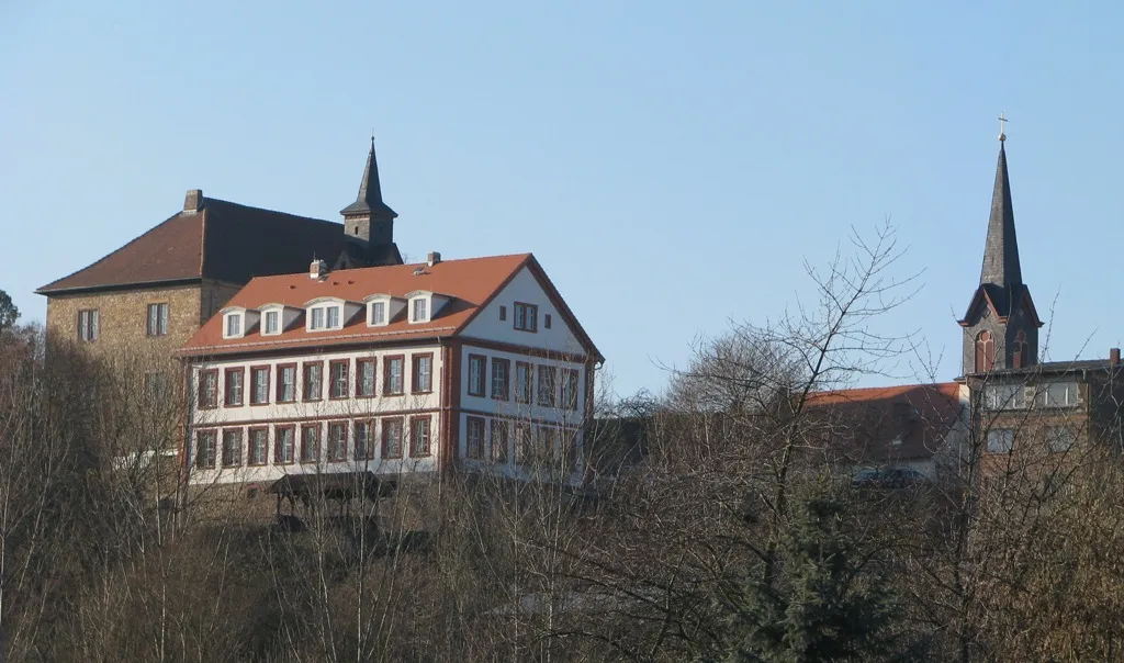 Photo showing: Castle Hill of Geisa, a small town in Thuringia, Germany