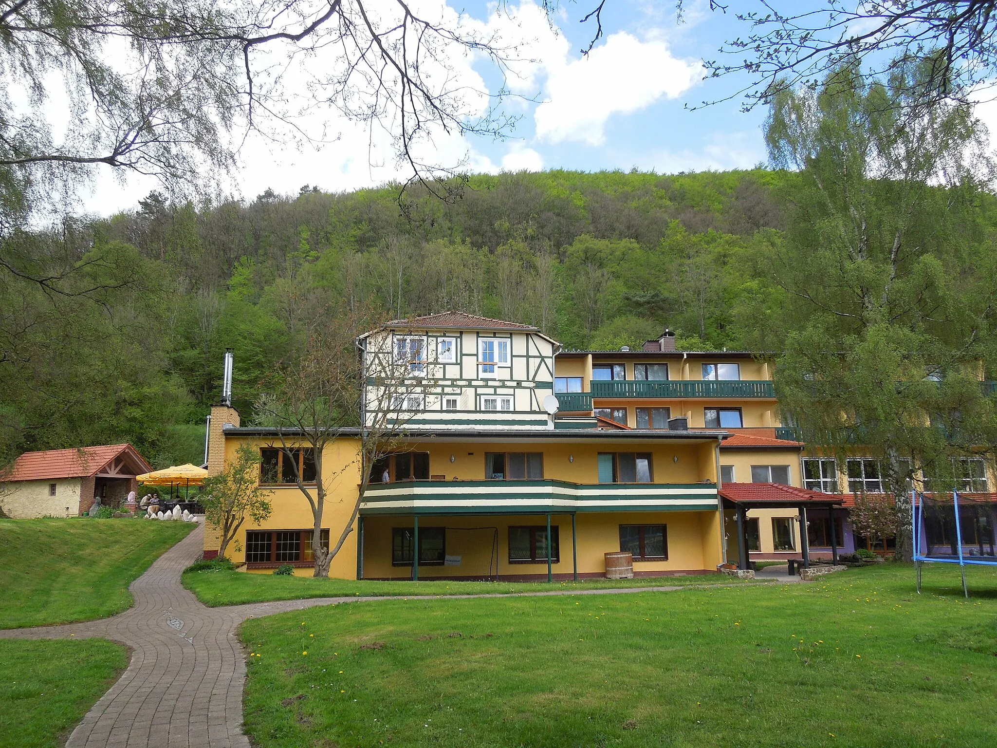 Photo showing: Gasthof und Hotel Hardtmühle im Bad Wildunger Stadtteil Bergfreiheit