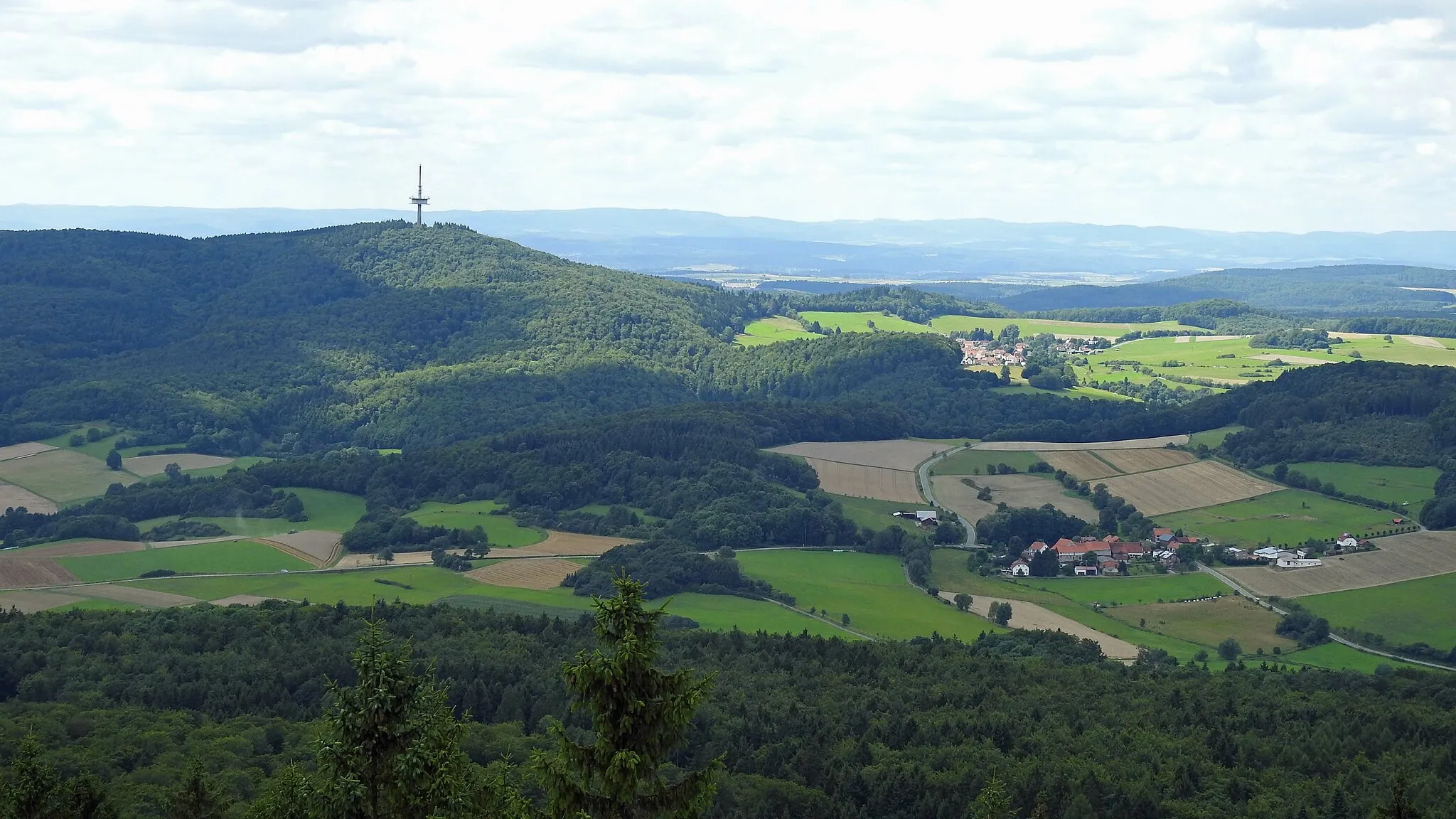 Photo showing: Haddenberg, Haina (Kloster), von Osten