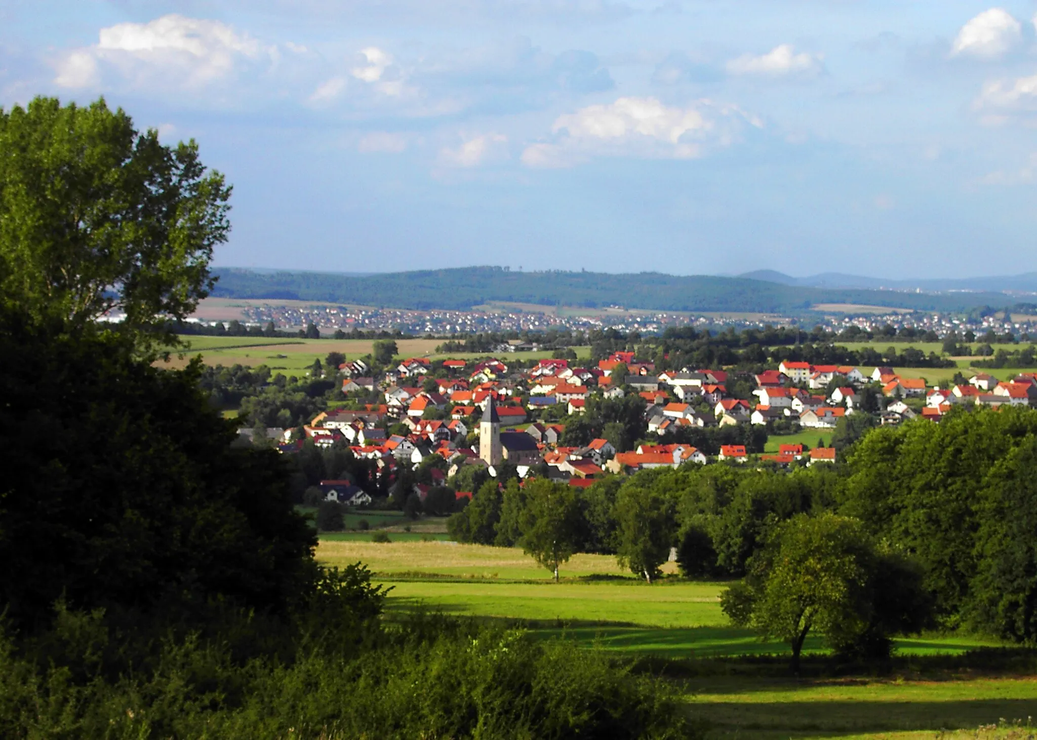 Photo showing: Village of Rückers, Germany